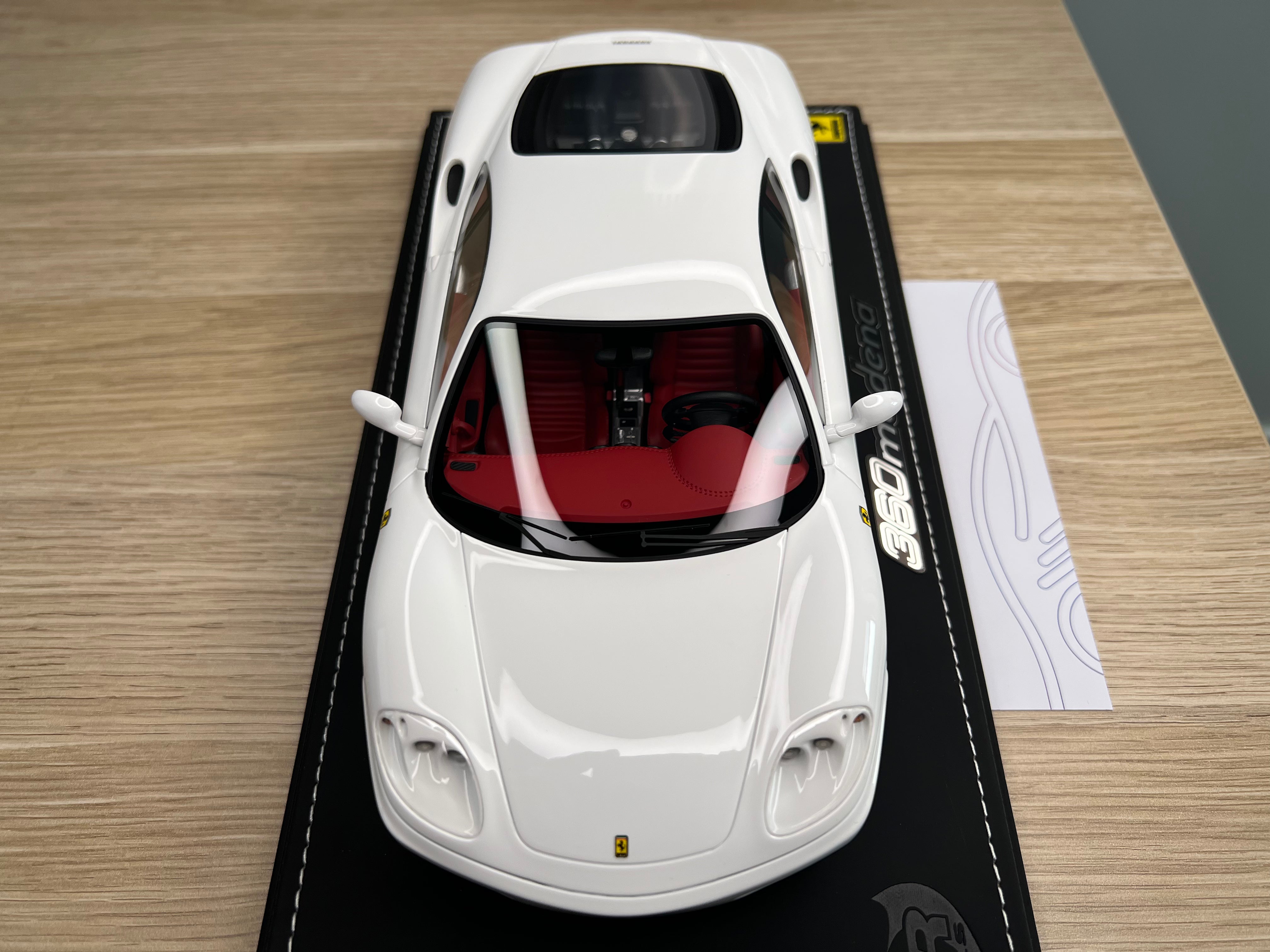 Ferrari 360 Modena - Bianco Avus - 1:18