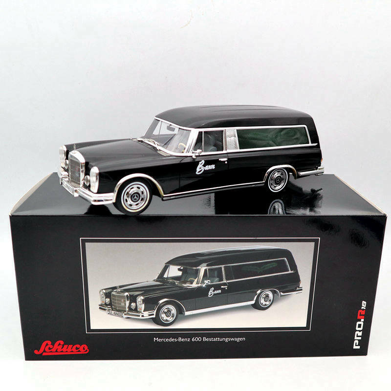 Schuco 1:18 Mercedes Benz Pollmann 600 Hearse 450007600