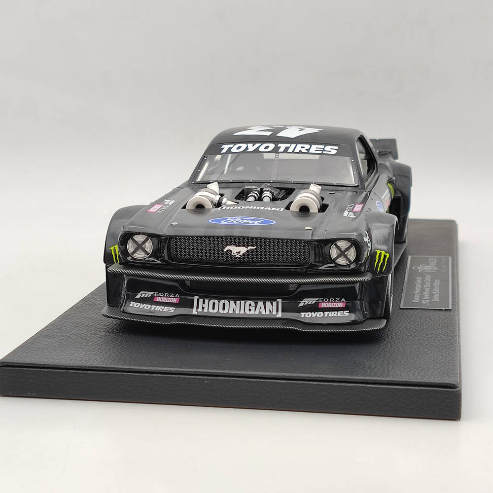 1/18 TopM Ford Mustang 1965 Hoonigan 2020 Edition No. 43 Ken Block Resin Model Toys Car Gift