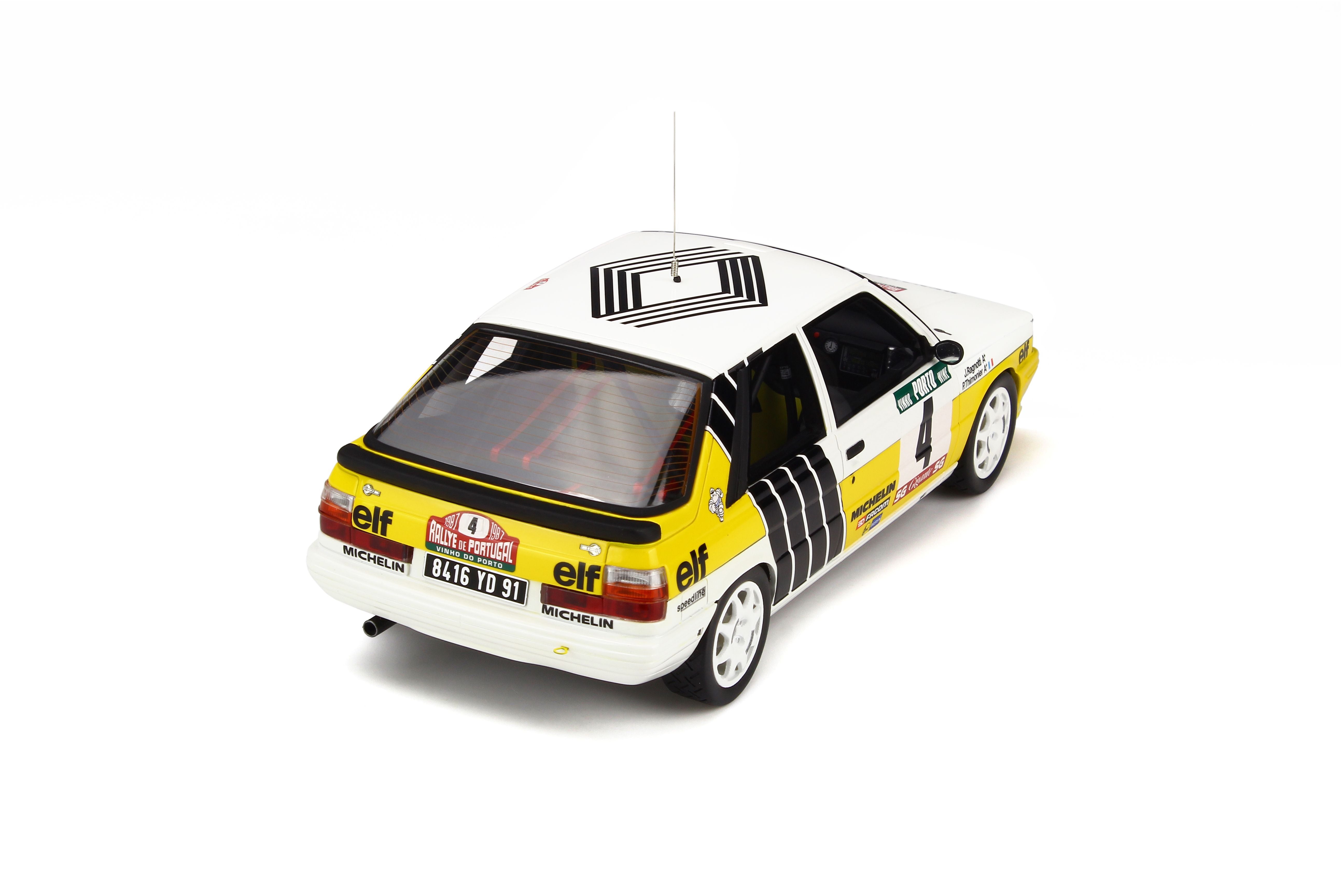 OTTO 1:18 Renault R11 Turbo #4 Portugal Rally 1984 OT692