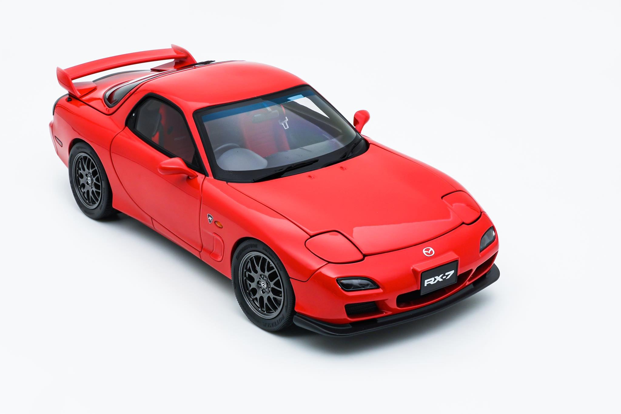*PREORDER* Polar Master 1:18 Mazda RX-7 (FD3S) Spirit R in Red with Engine Display