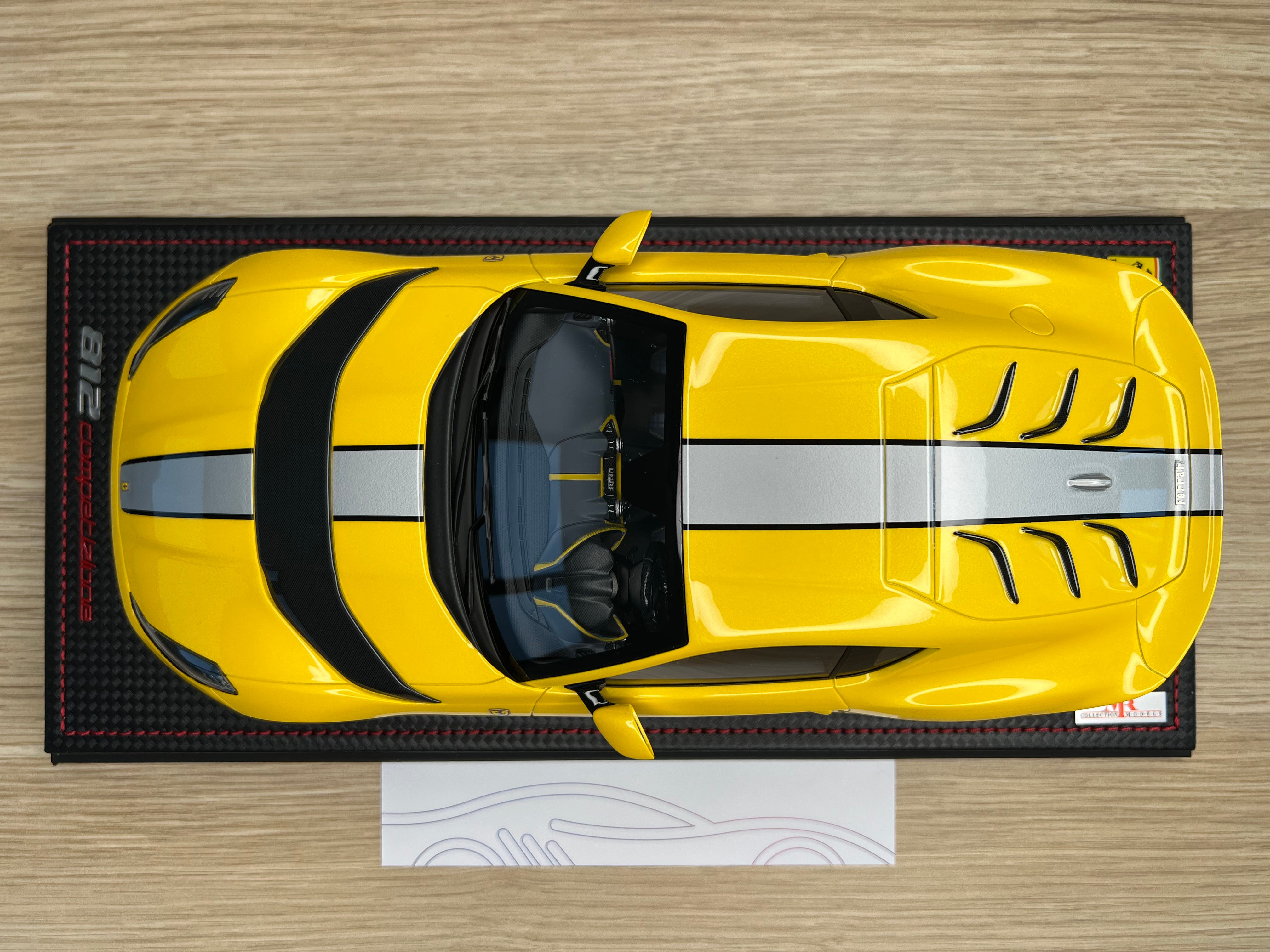 Ferrari 812 Competizione - Giallo Tristrato - 1:18