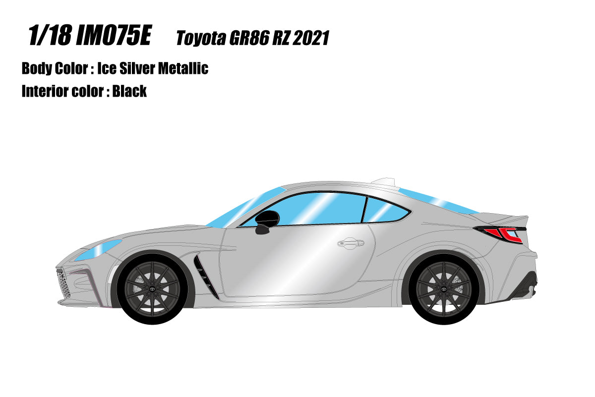 *PREORDER* Make Up Co., Ltd / IDEA 1:18 Toyota GR86 (RZ) 2021 Edition