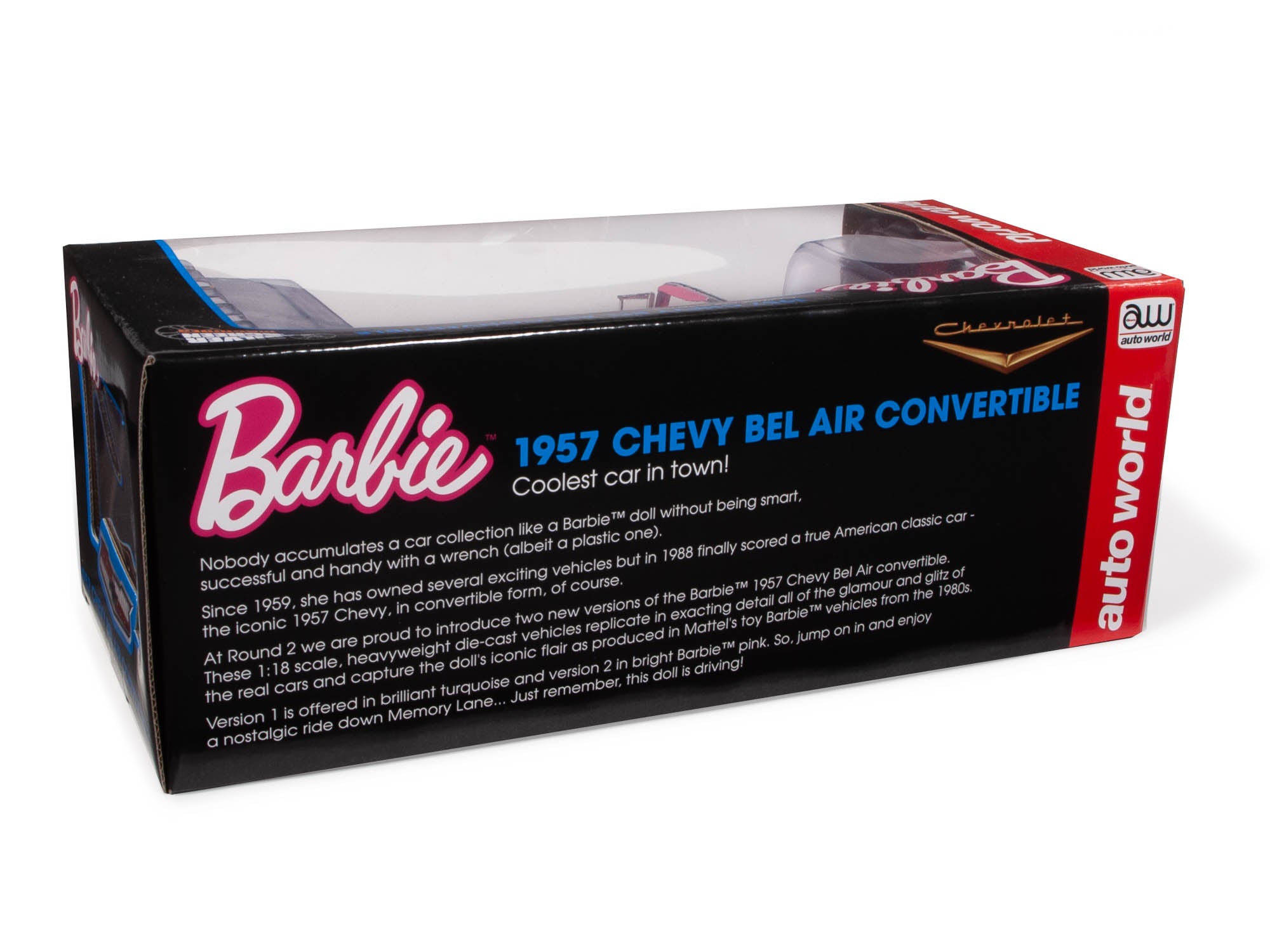 Barbie 1957 Chevy Bel Air Convertible (Aqua Blue) 1:18 Scale