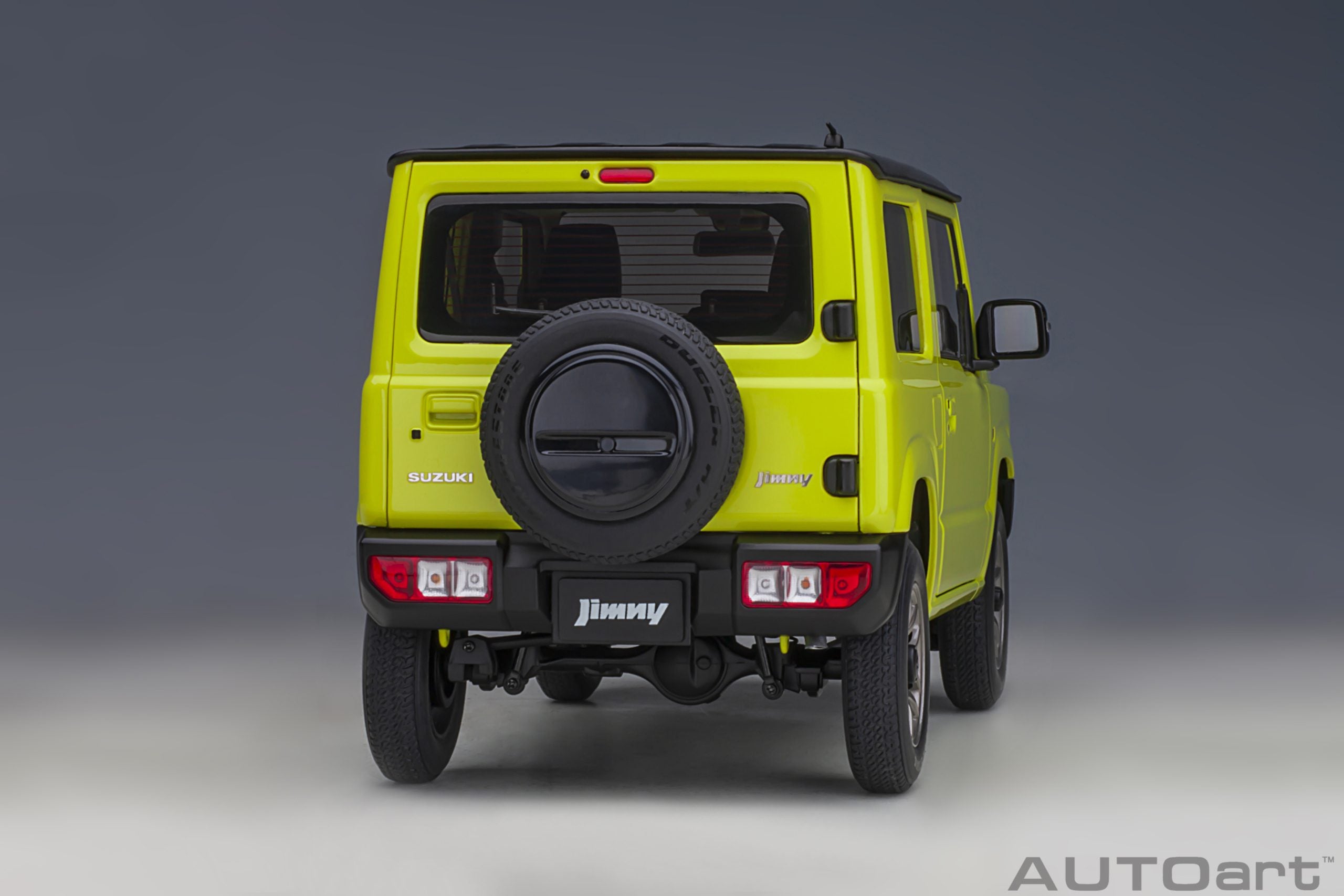 AUTOart 1:18 Suzuki Jimny (JB64) (Kinetic Yellow with Black roof) 78501