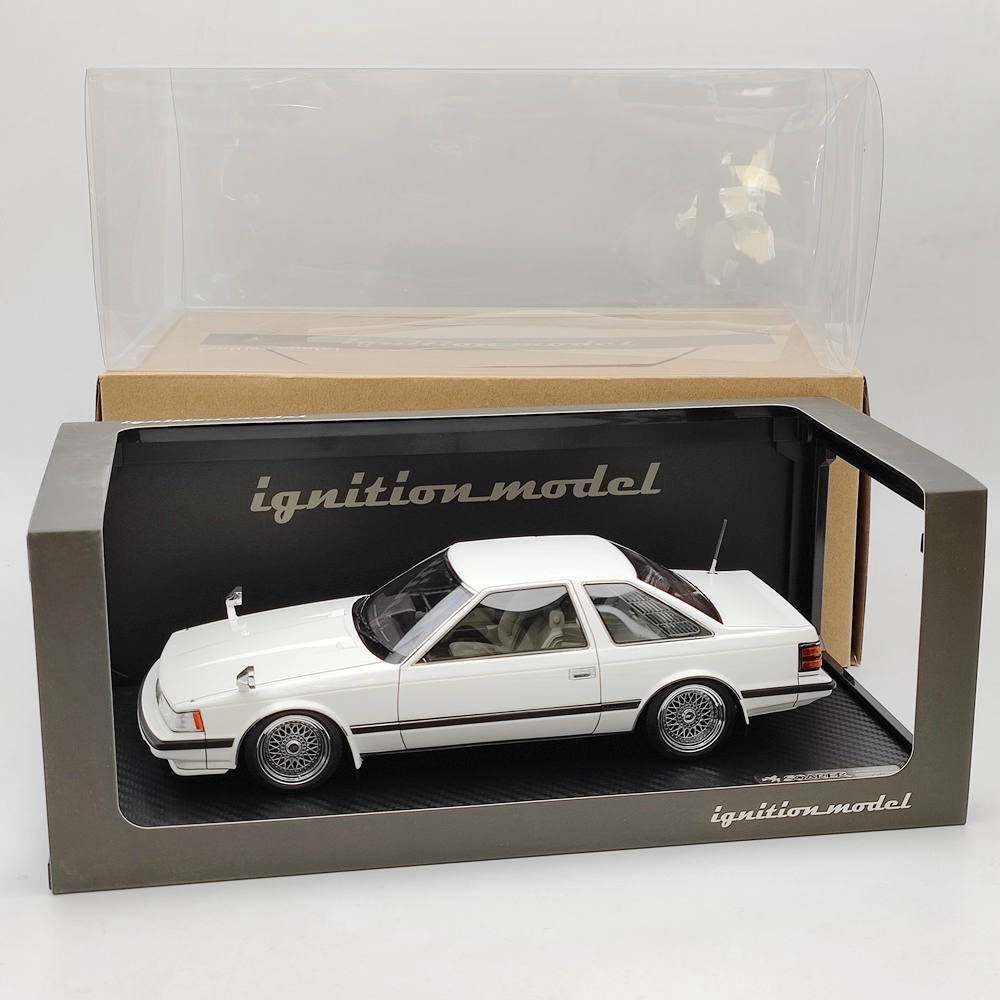 Ignition Model 1:18 Scale Toyota Soarer 2800GT Z10 IG1373 Resin Car Model Limited White Toy Gift