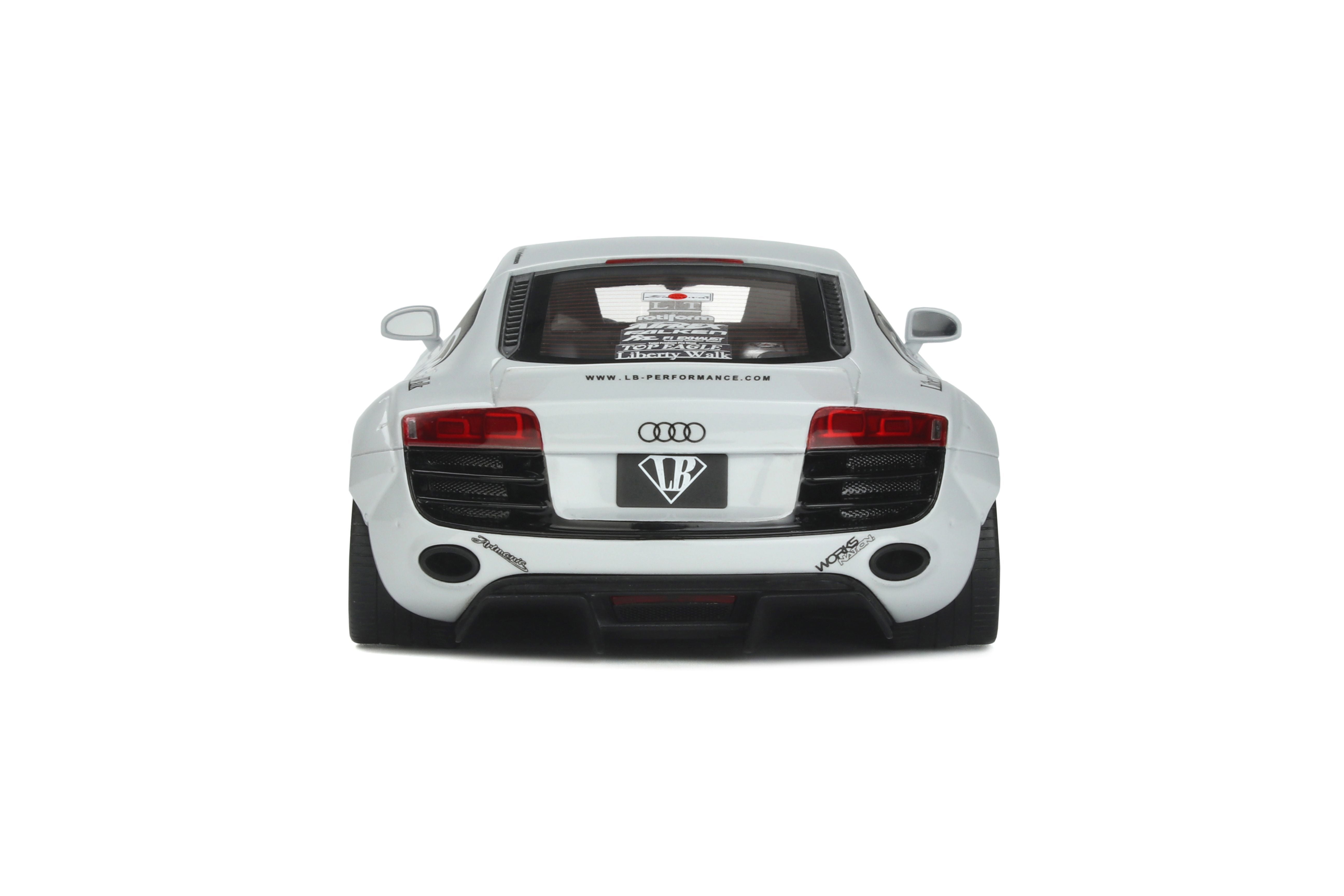 GT Spirit 1:18 Audi R8 LB-Works Glacier White GT325