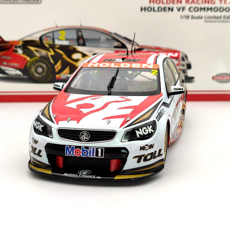 Classic 1:18 Garth Tander's 2013 Toll Holden VF Commodore #2 18534 Limited Car Diecast Model Collection Gift