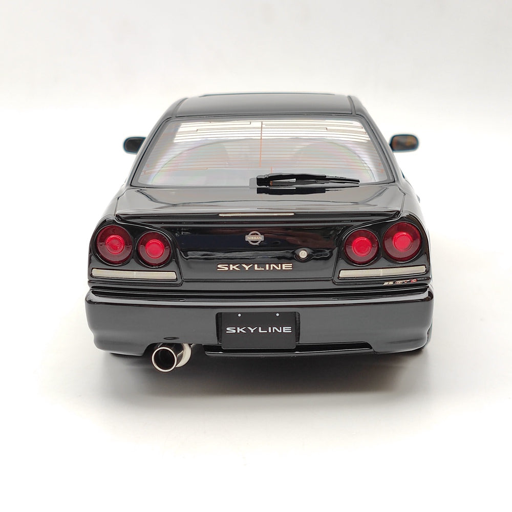 Ignition Model 1/18 Nissan Skyline 25GT Turbo ER34 Black IG1579 Resin Toy Car Model Limited Gift