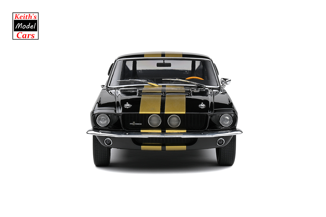 [1/18 Scale] 1967 Shelby GT500 in Black by Solido