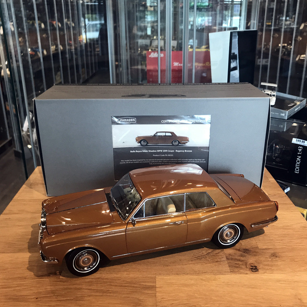Paragon 1:18 Rolls Royce Silver Shadow MPW Orange PA-98205