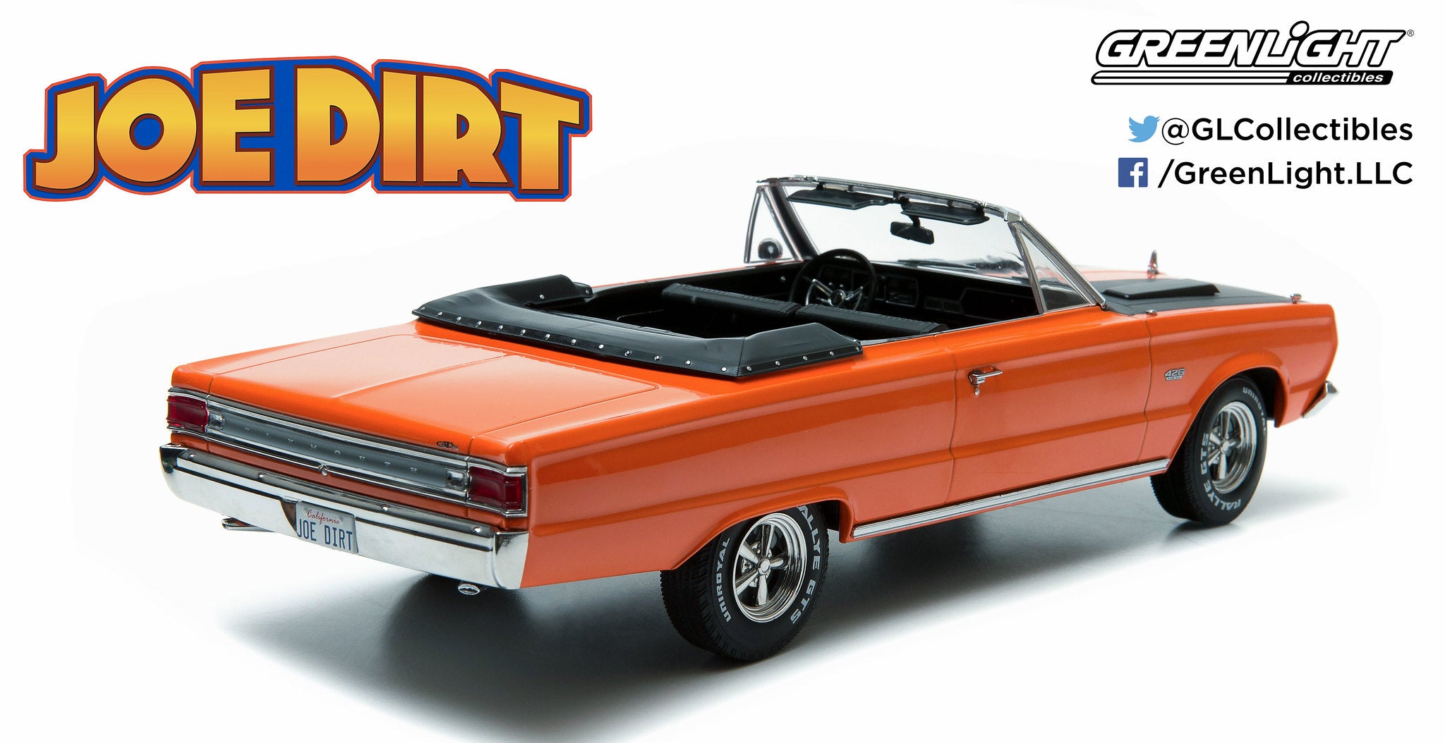 GreenLight 1:18 1967 Plymouth Belvedere GTX 