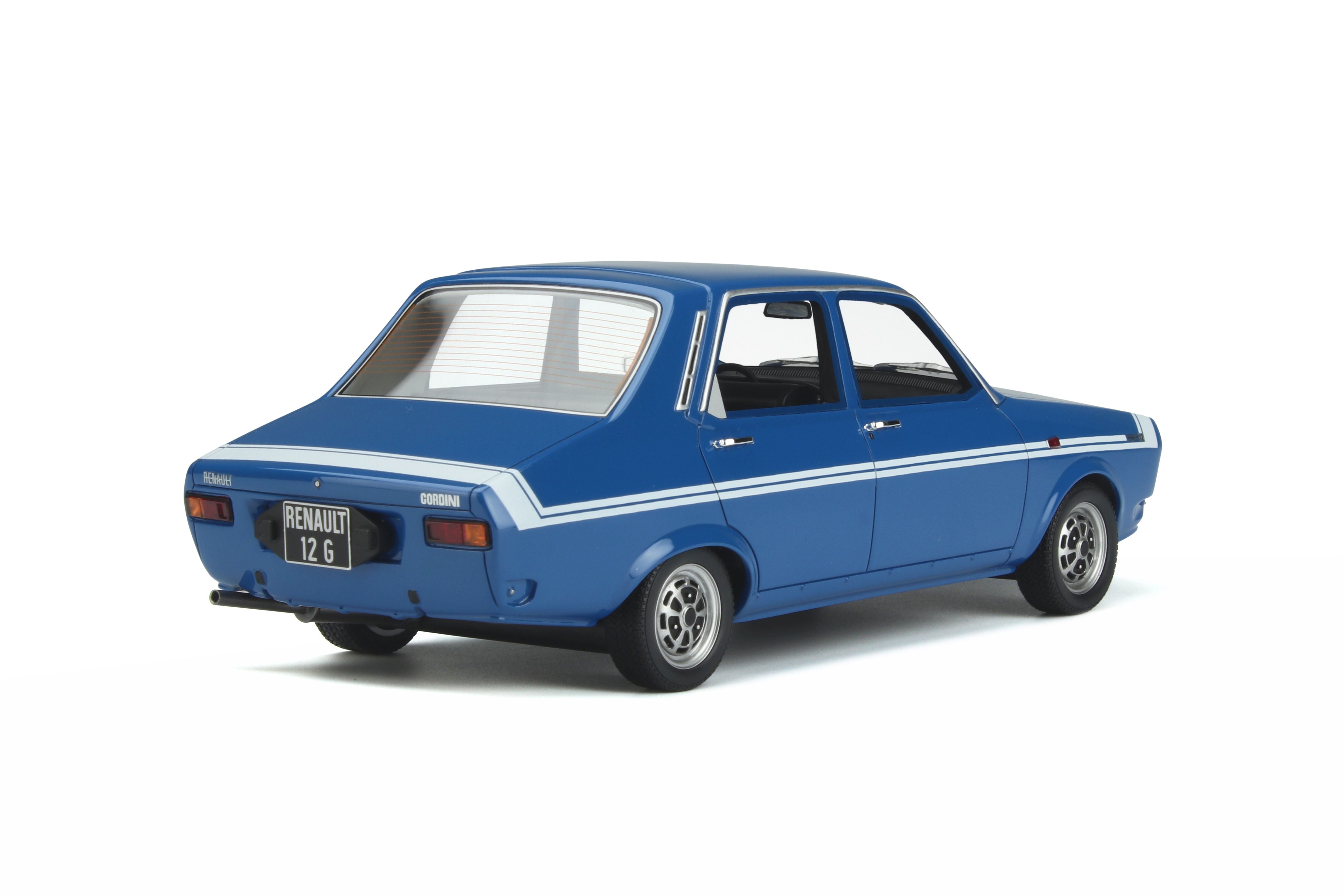 OTTO 1:18 1970 Renault 12 Gordini Bleu France OT919