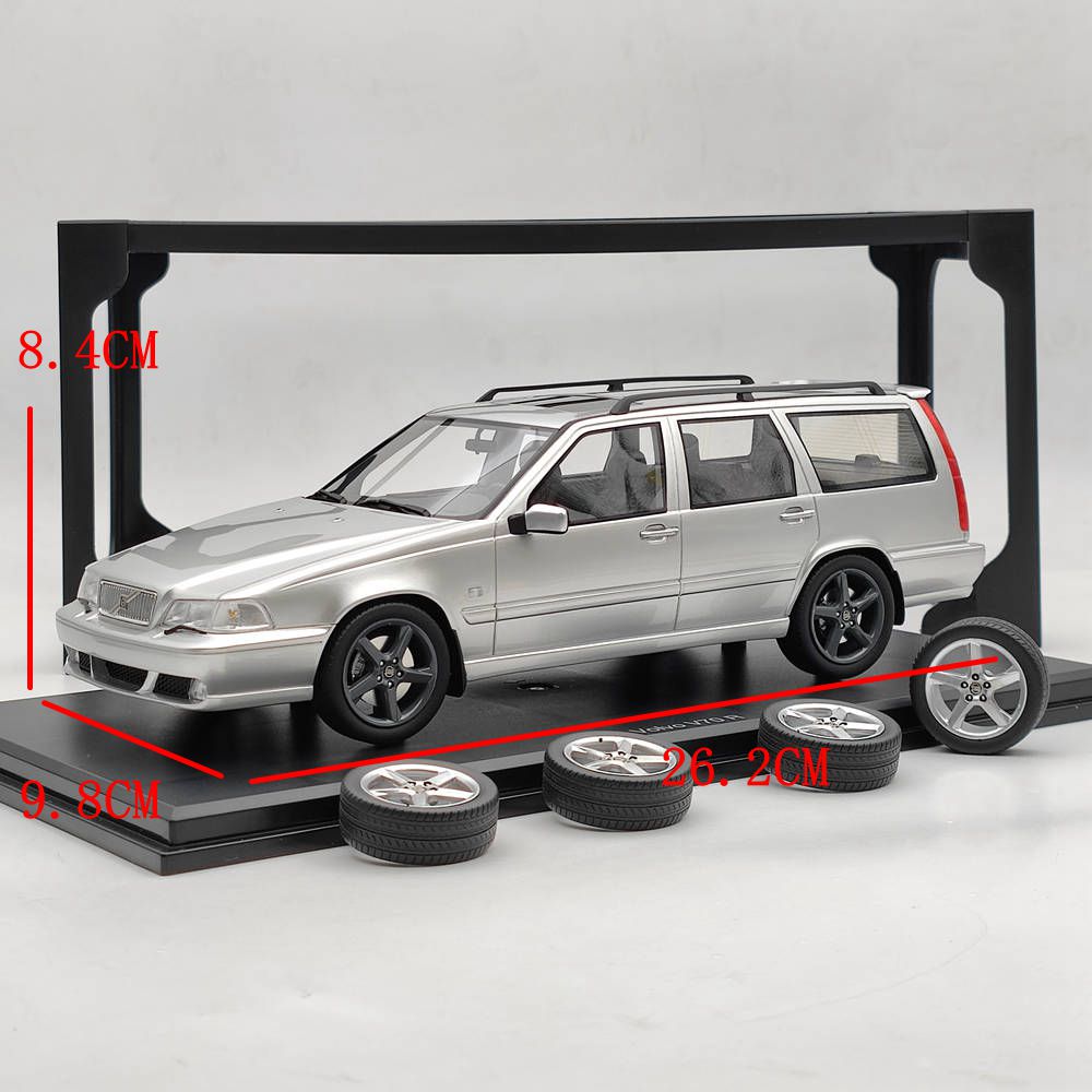 DNA Collectibles 1/18 VOLVO V70 R P80 1998 DNA000155 Model Car Limited Silver Resin Toys Gift