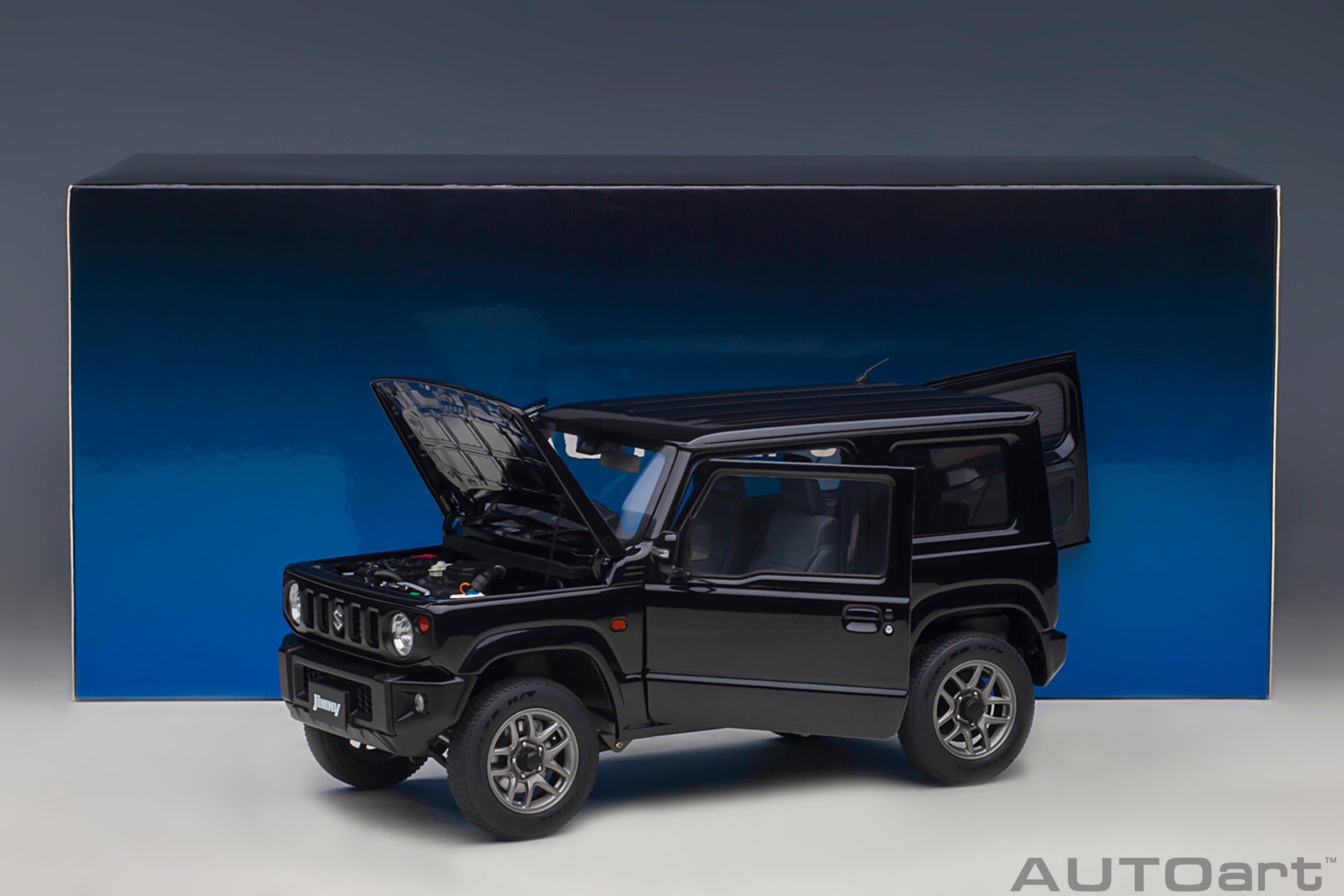 AUTOart 1:18 Suzuki Jimny (JB64) (Bluish Black Pearl) 78503