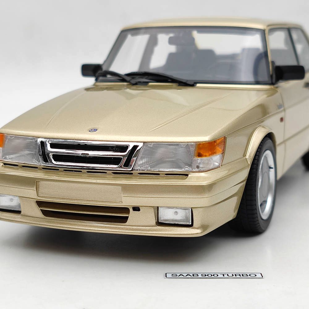 DNA Collectibles 1/18 Saab 900 Turbo T16 Airflow Gold DNA000111 Resin Model Car Toys Gift