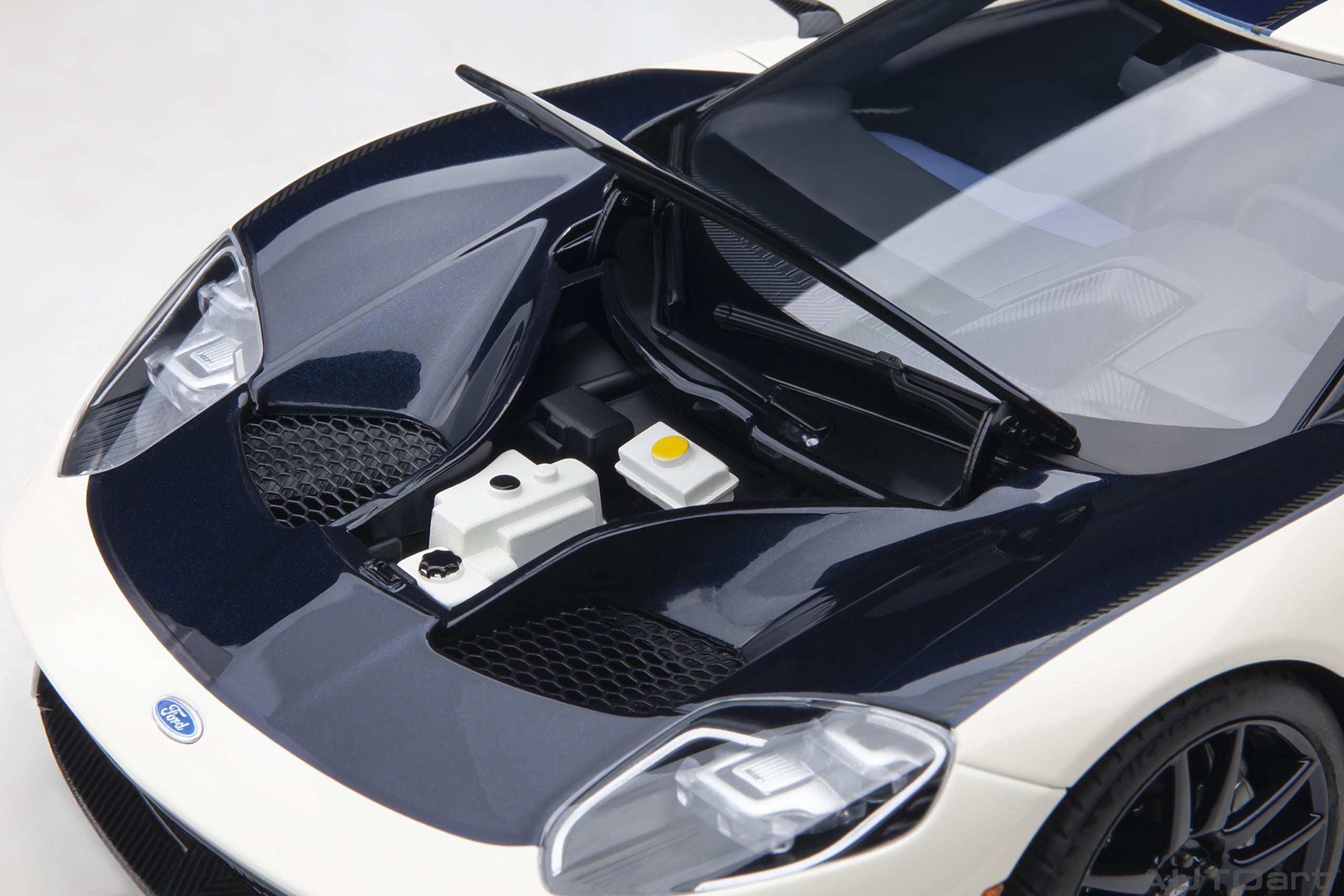 AUTOart 1:18 Ford GT 2022 ’64 Prototype Heritage Edition (Wimbledon White) 72926