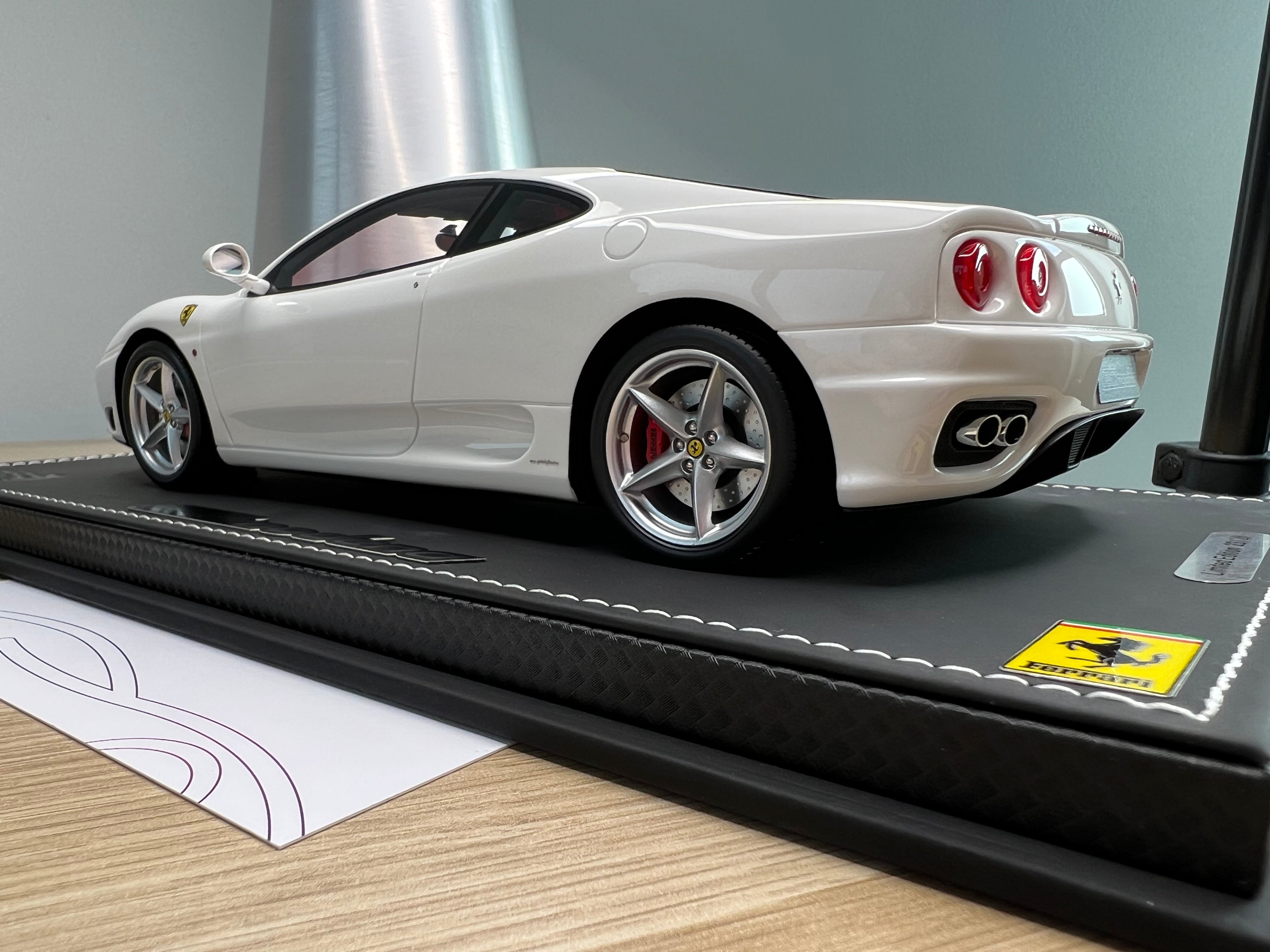 Ferrari 360 Modena - Bianco Avus - 1:18