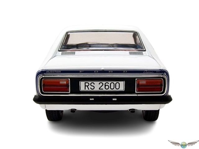 MCG Ford Capri Mk.1 RS 2600 1973 - White/Blue 1:18