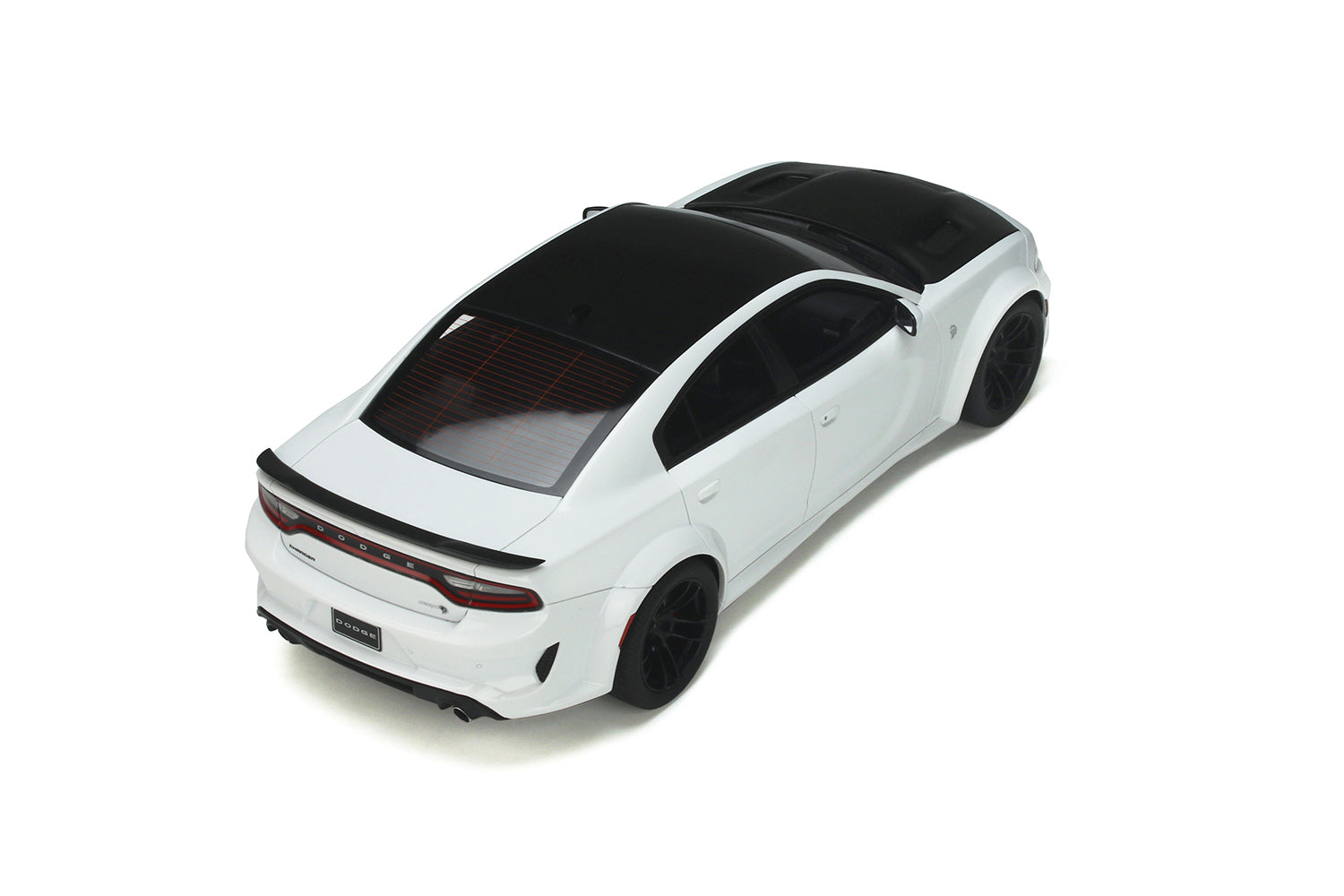 GT Spirit 1:18 2021 Dodge Charger SRT Hellcat Redeye White Knuckle GT357