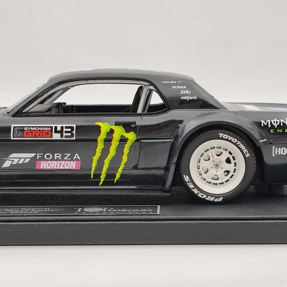 1/18 TopM Ford Mustang 1965 Hoonigan 2020 Edition No. 43 Ken Block Resin Model Toys Car Gift