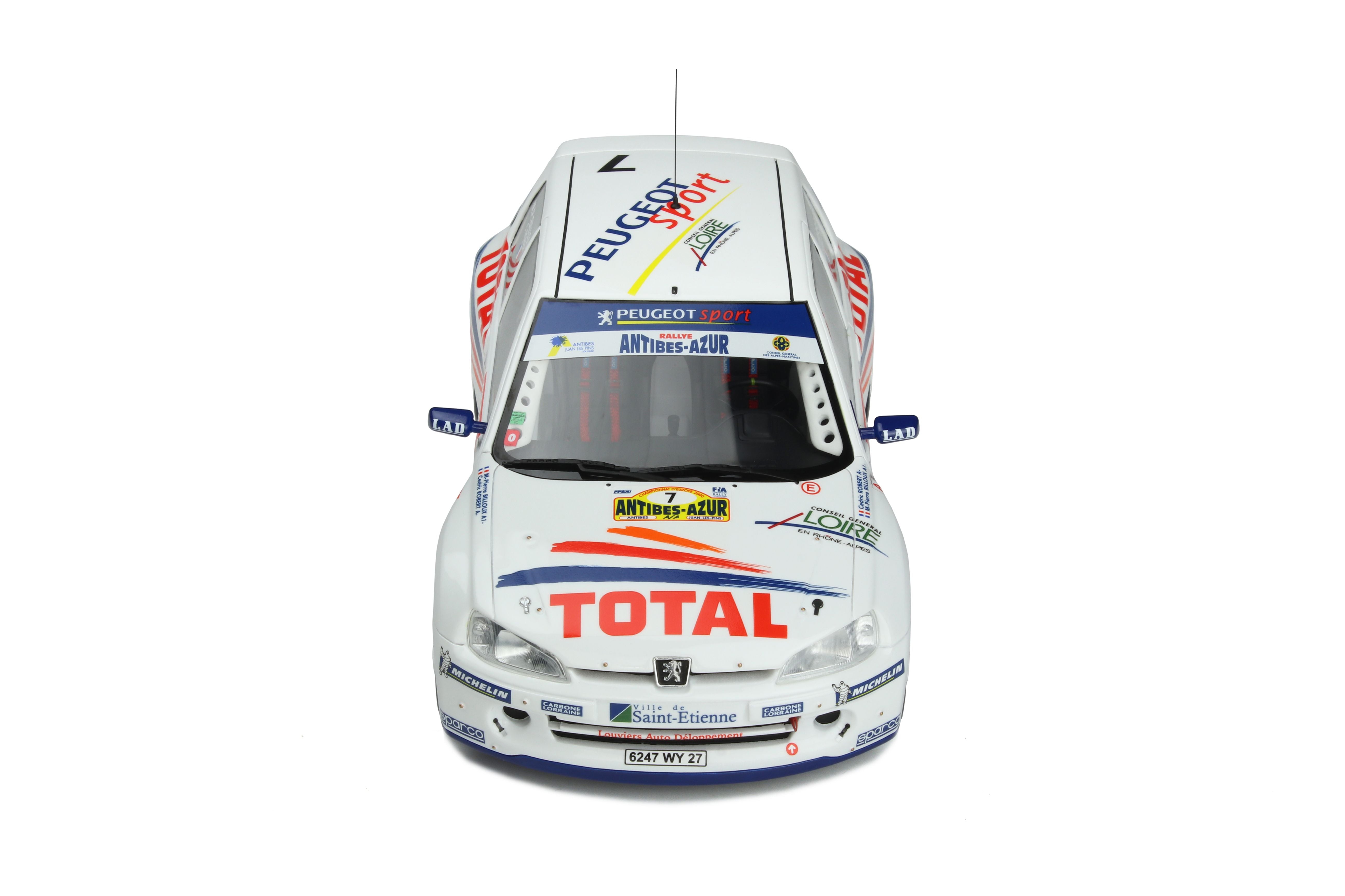 OTTO 1:18 Peugeot 106 Maxi Rallye #7 D Antibes OT947