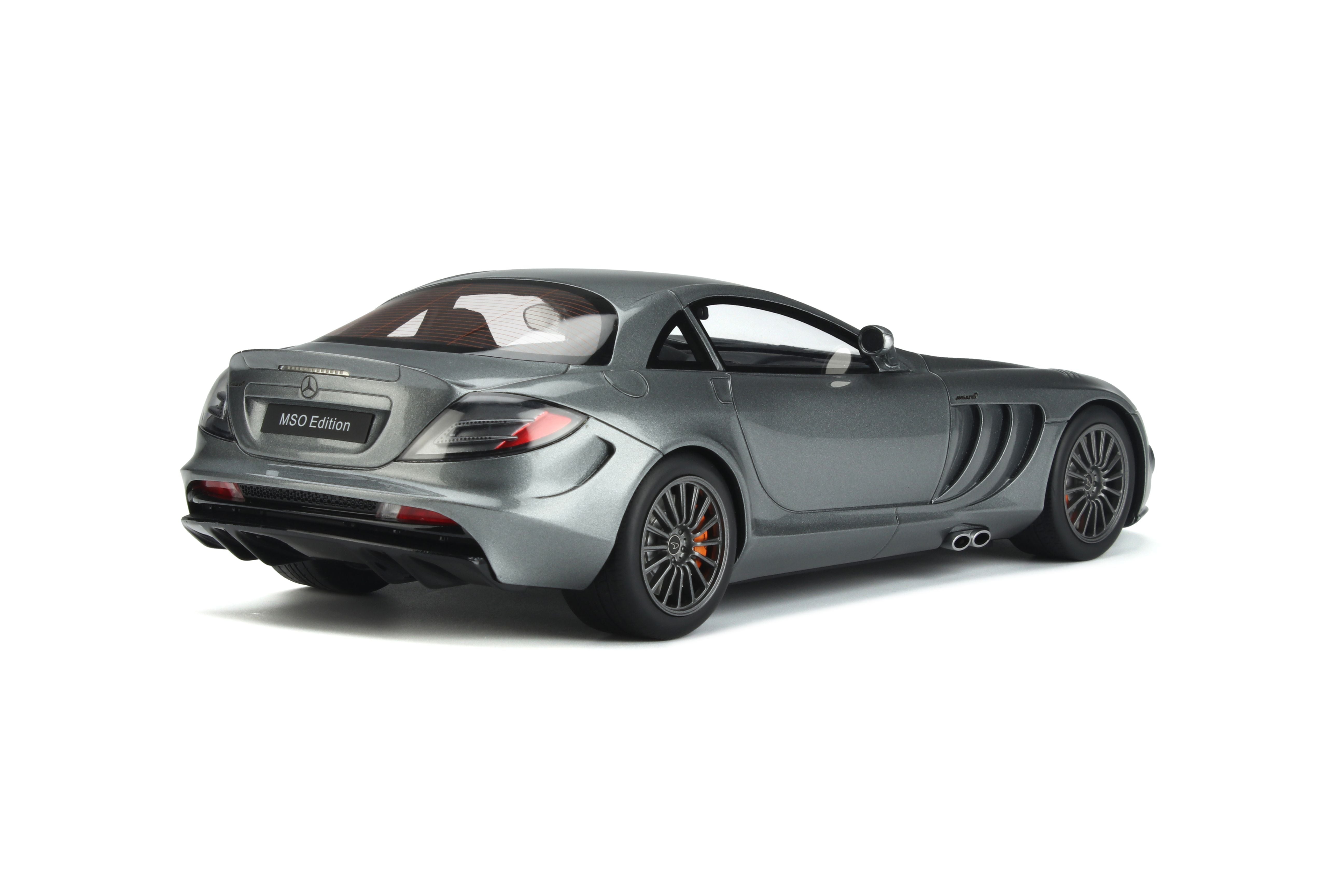 GT Spirit 1:18 2010 Mercedes-Benz SLR MSO Edition Selenite grey GT365