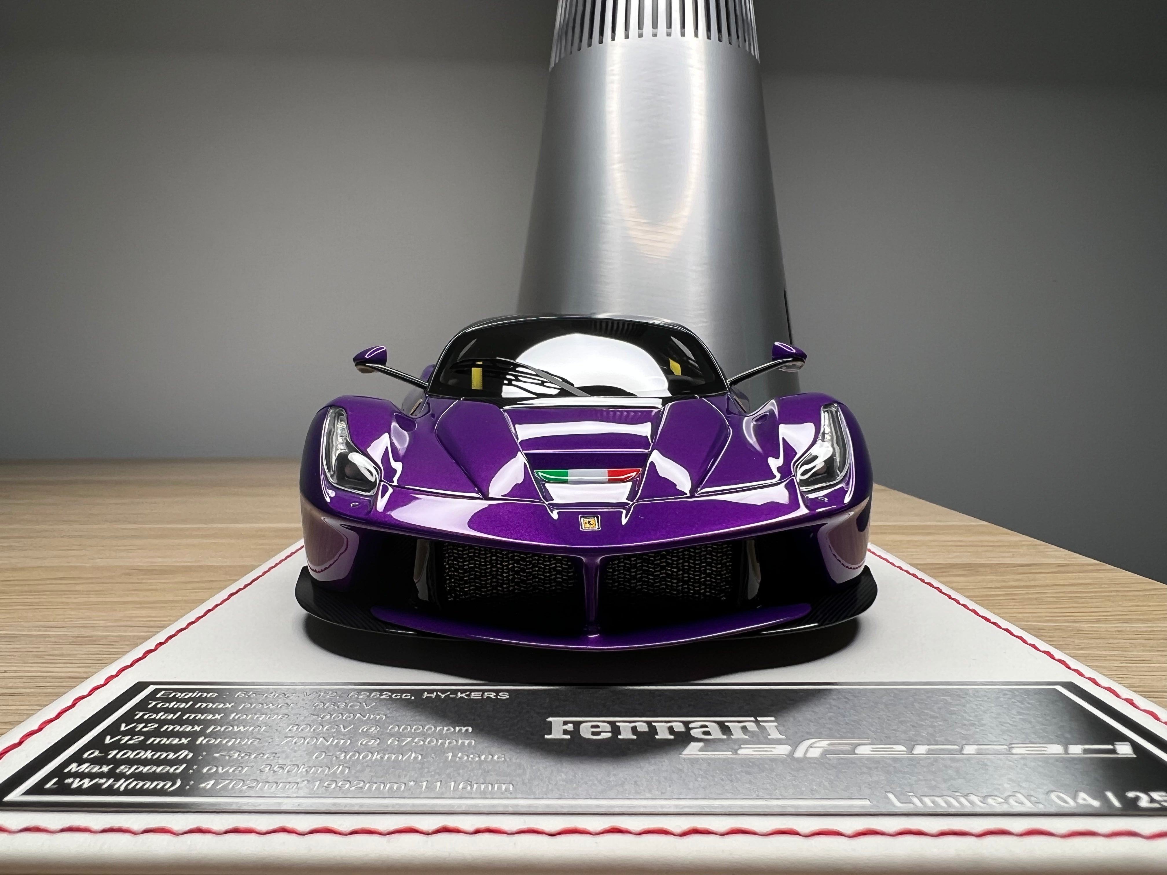 Ferrari LaFerrari - Purple D&G Davis & Giovanni - 1:18