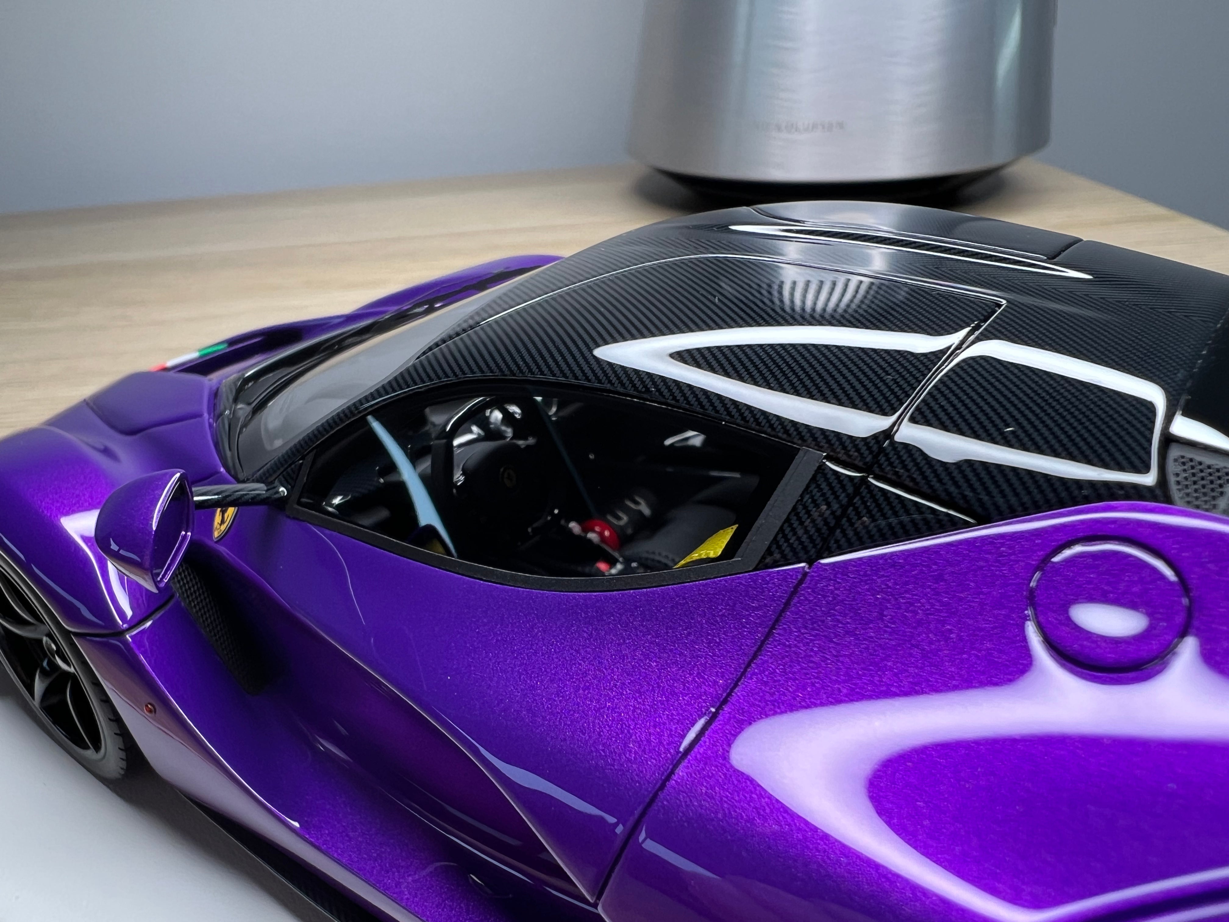 Ferrari LaFerrari - Purple D&G Davis & Giovanni - 1:18