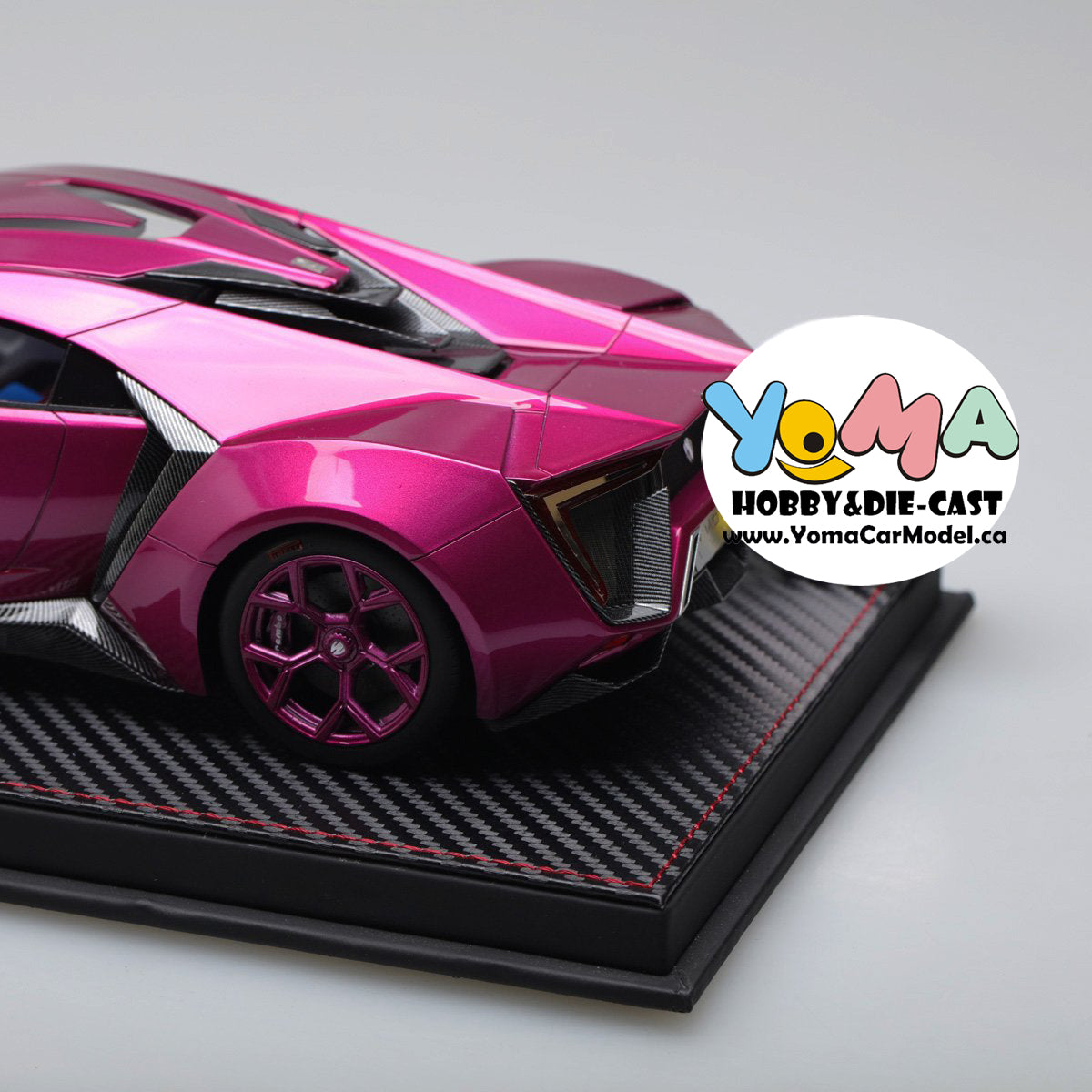 Frontiart 1:18 W Motors Lykan Hypersport Purple Red F030-36
