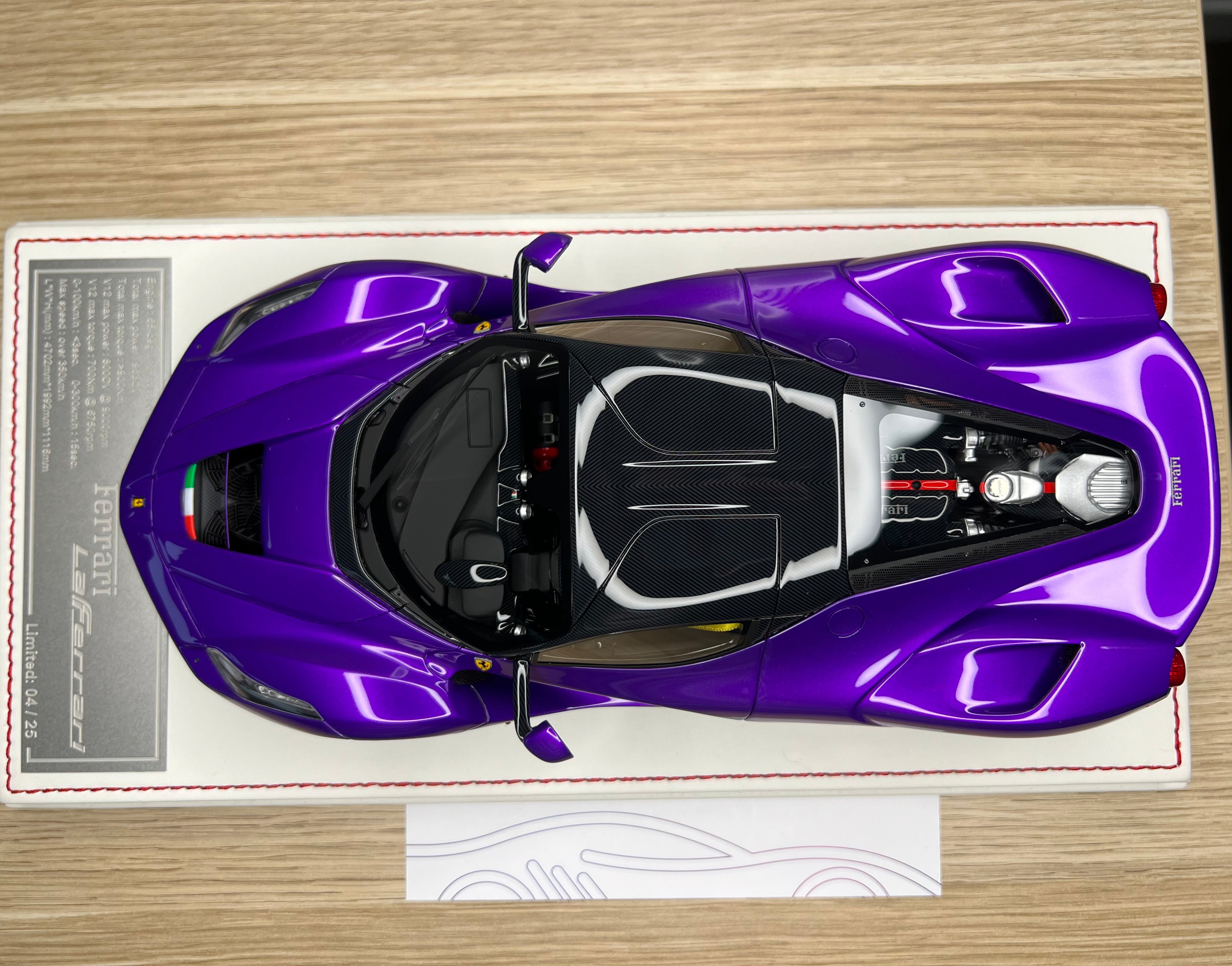 Ferrari LaFerrari - Purple D&G Davis & Giovanni - 1:18