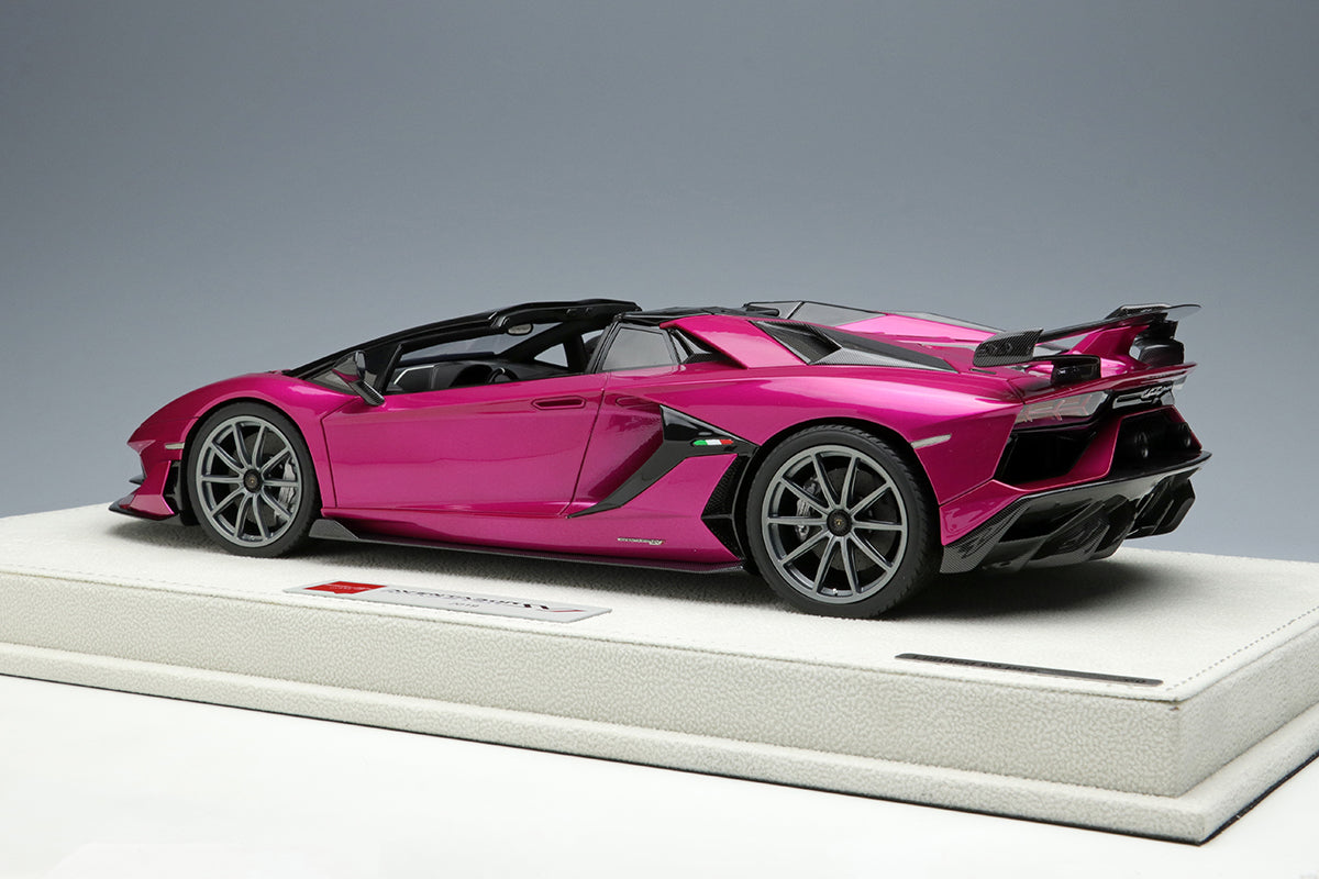 Lamborghini Aventador SVJ Roadster - Viola Bast - 1:18