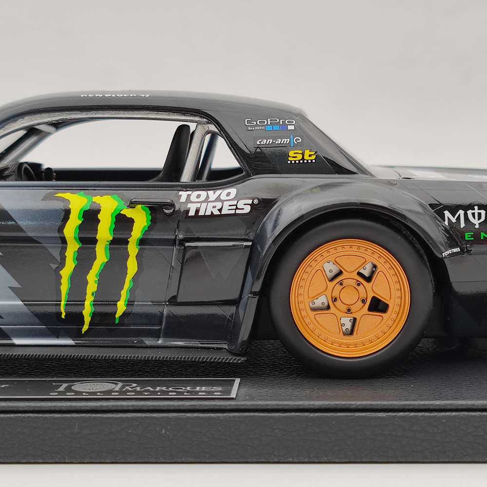 1/18 TopM Ford USA MUSTANG Hoonigan V2 No. 43 Pikes Peak 1965 Ken Block Resin Toys Car Gift