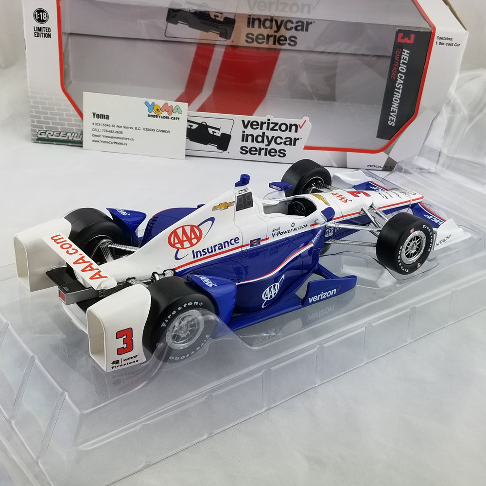 GreenLight 1:18 2017 IndyCar Series #3 Helio Castroneves / Penske Racing, AAA 11002
