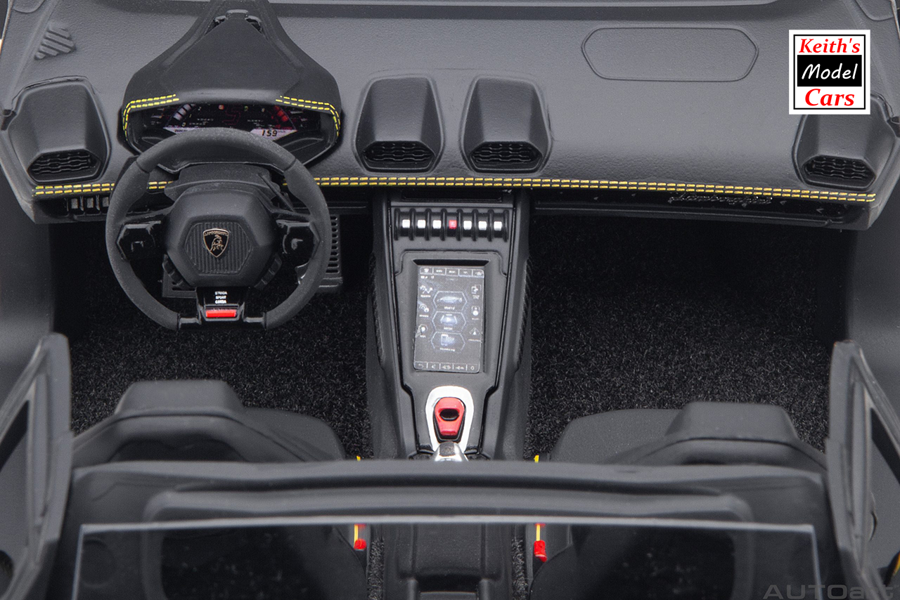 [1/18 Scale] Lamborghini Huracán Evo in Blu Glauco by AUTOart Models