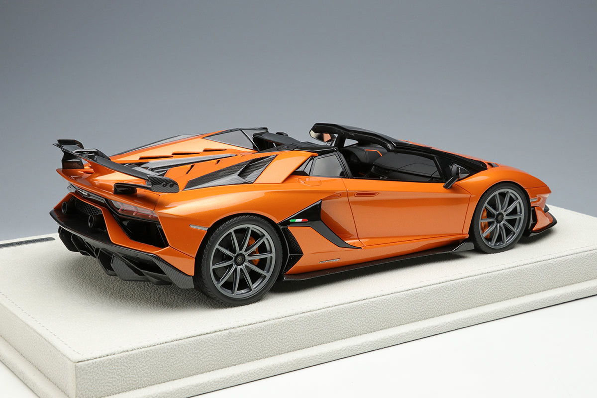 Lamborghini Aventador SVJ Roadster - Arancio Atlas - 1:18