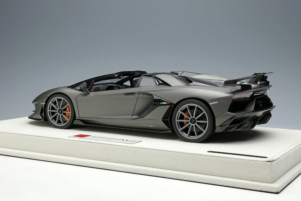 Lamborghini Aventador SVJ Roadster - Grigio Titans - 1:18