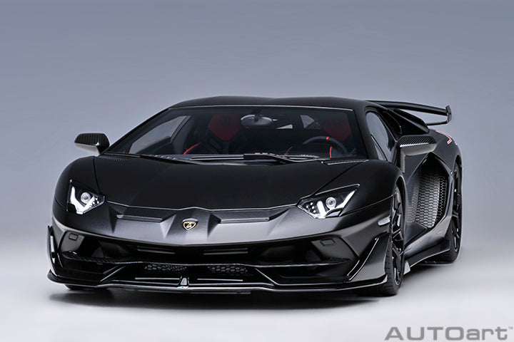 LAMBORGHINI AVENTADOR SVJ (NERO NEMESIS/MATT BLACK)