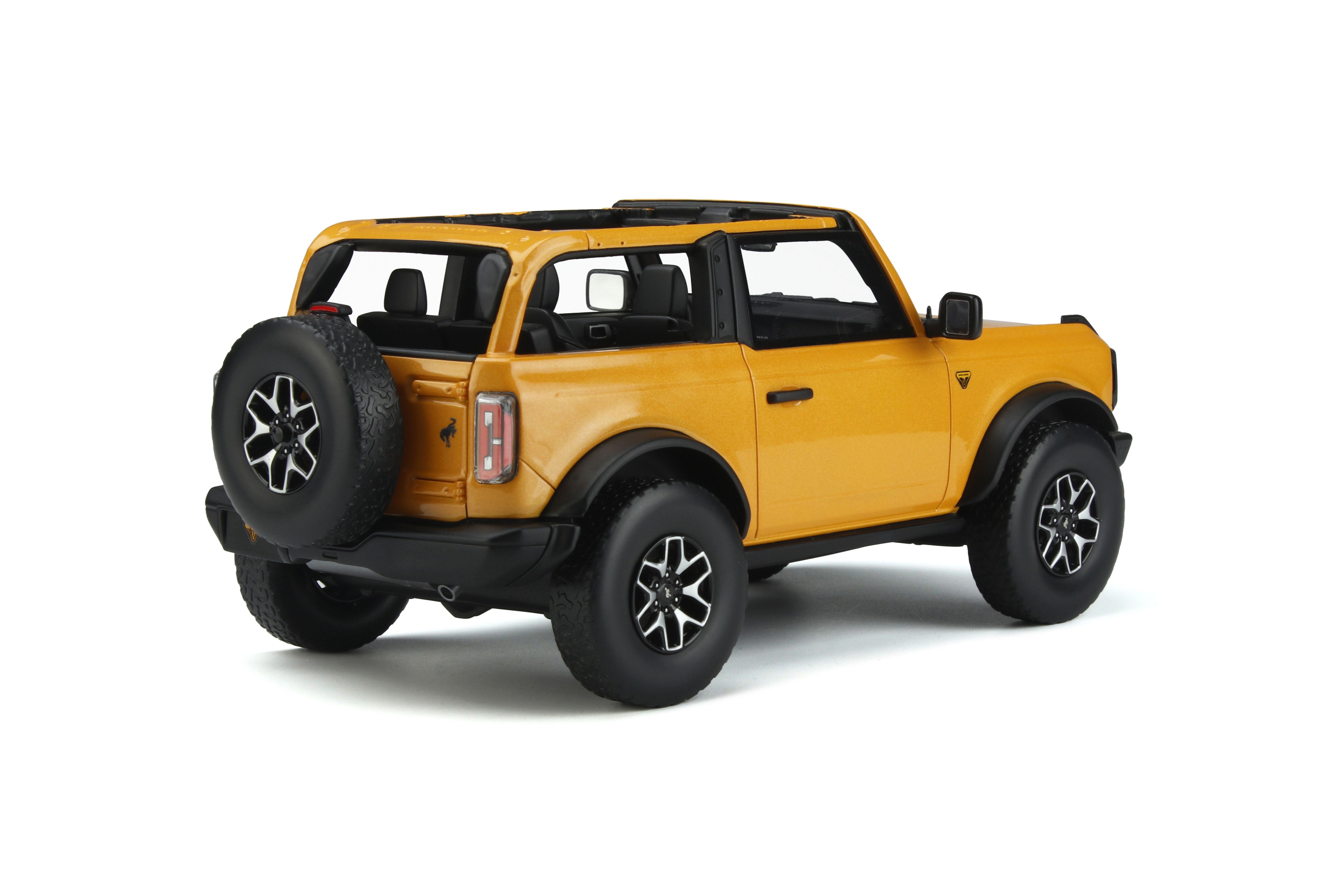 GT Spirit 1:18 2021 Ford Bronco Badlands Cyber Orange GT858
