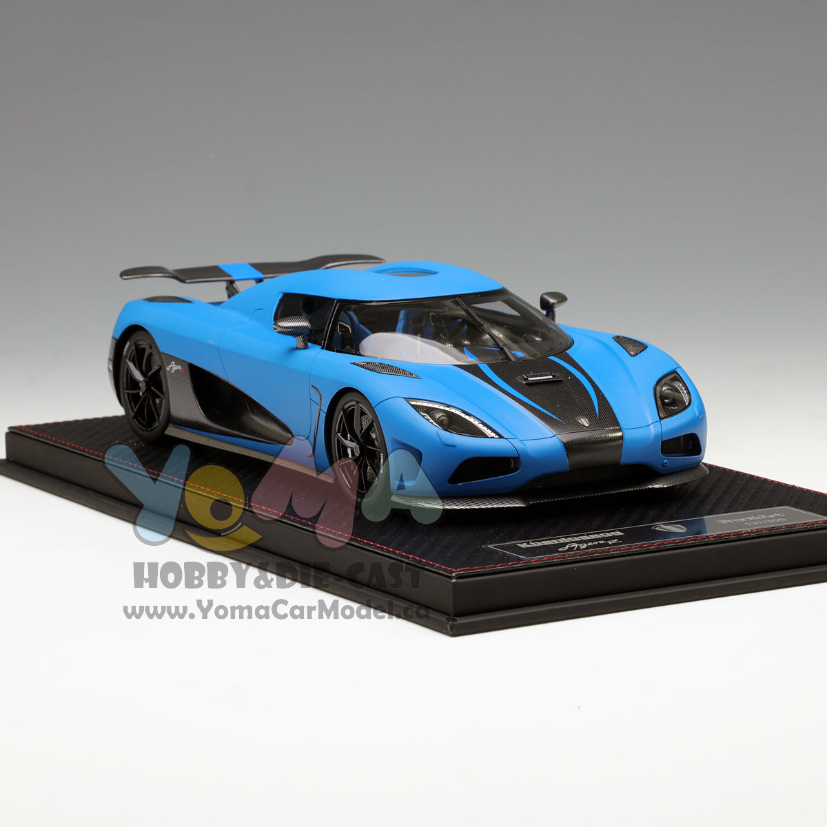 Frontiart 1/18 Koenigsegg Agera R Matt Blue F016-22