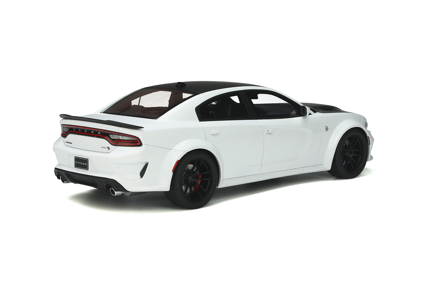 GT Spirit 1:18 2021 Dodge Charger SRT Hellcat Redeye White Knuckle GT357