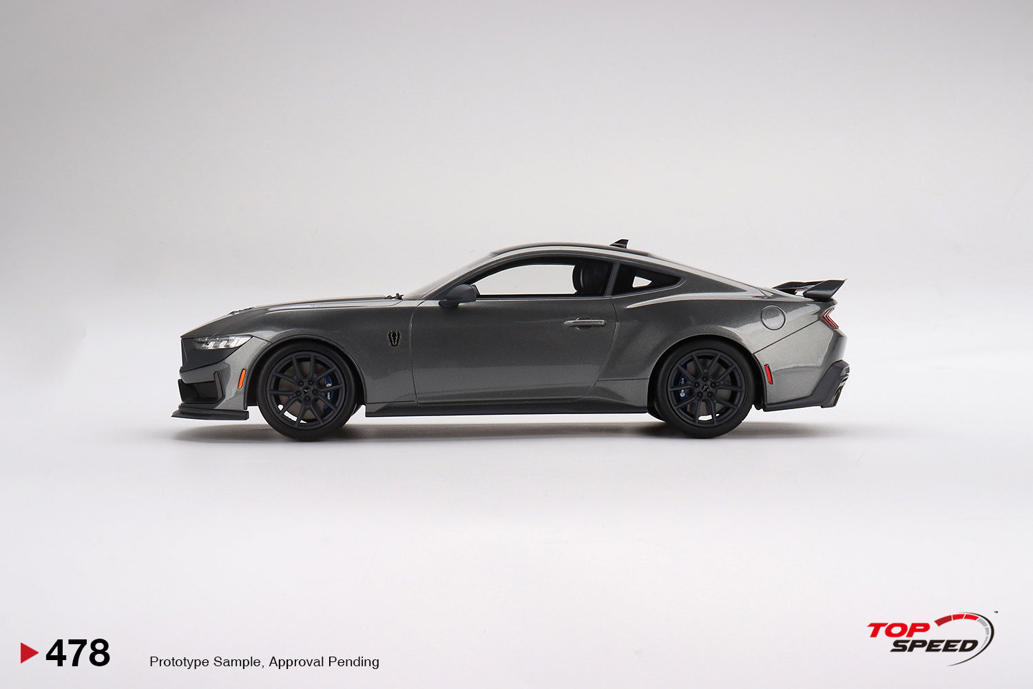 *PREORDER* TopSpeed Models 1:18 Ford Mustang Dark Horse 2024 Carbonized Gray