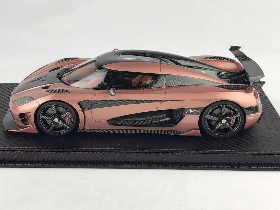Frontiart 1:18 Koenigsegg Agera S Gold/carbon F050-111