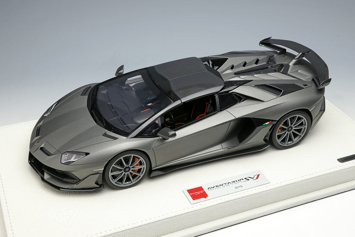 Lamborghini Aventador SVJ Roadster - Grigio Titans - 1:18
