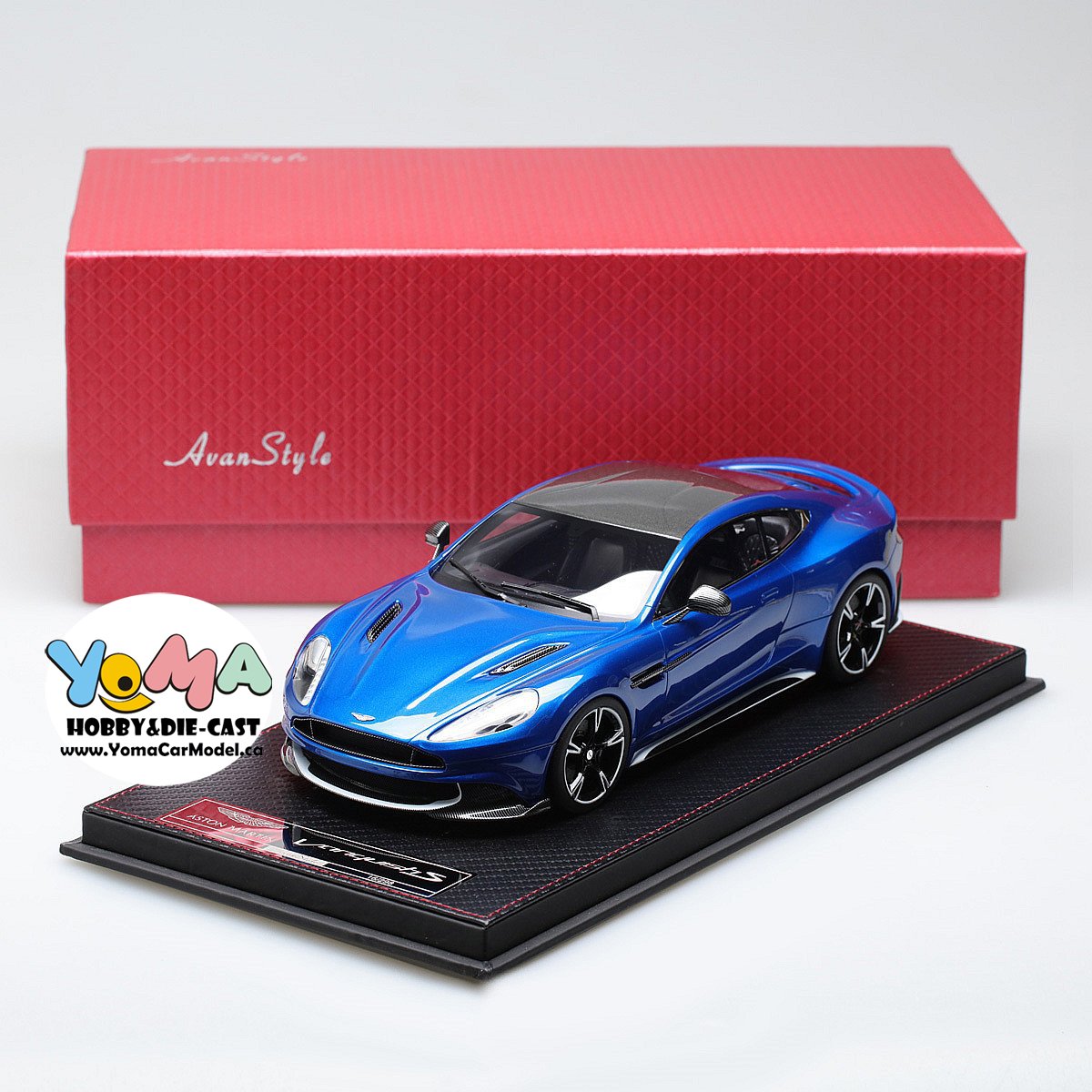 Frontiart AvanStyle 1:18 Aston Martin Vanquish S Blue AS018-50/10