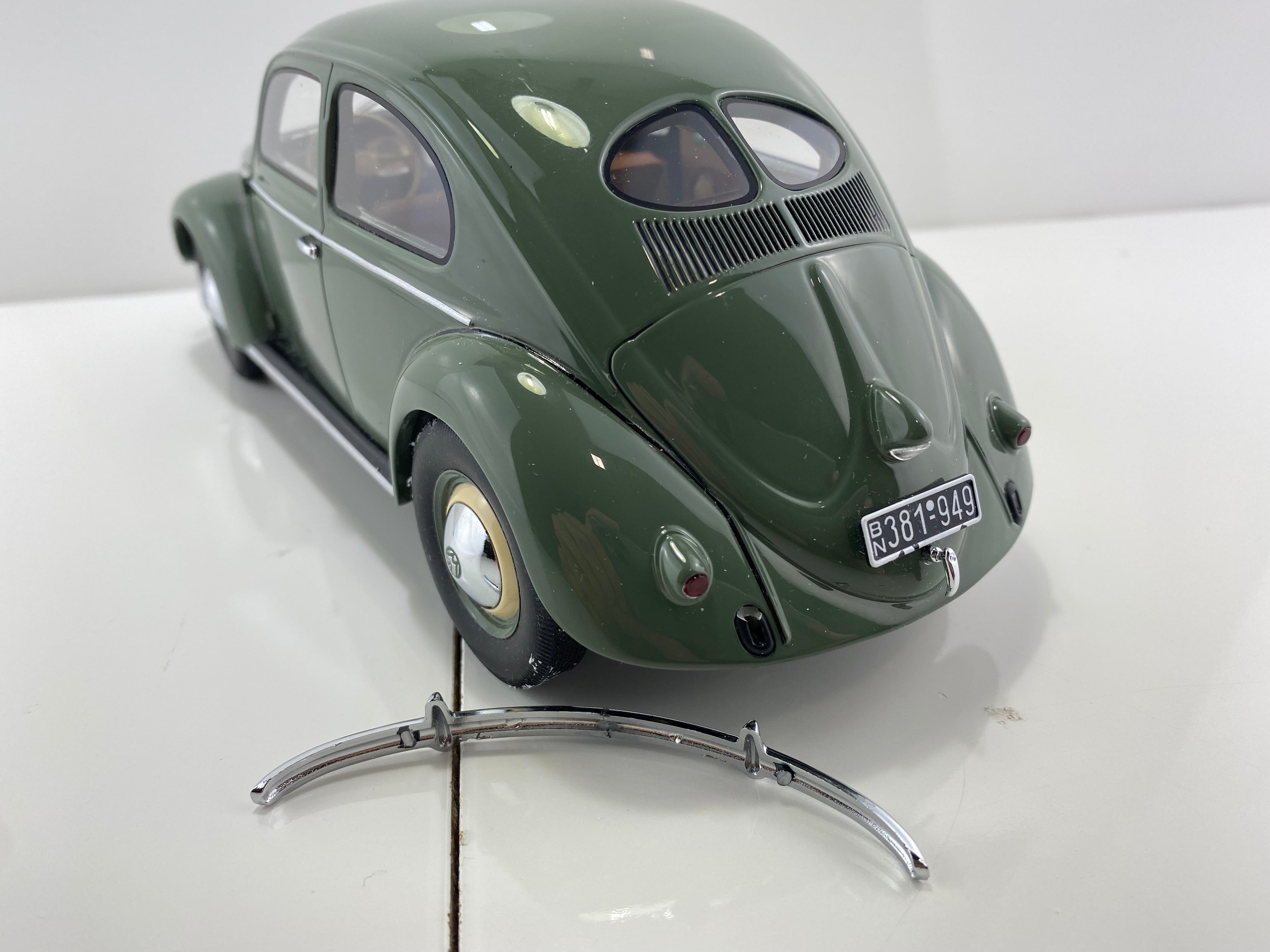 Minichamps 1:18 VOLKSWAGEN Beetle 1200 – 1949 – GREEN 107054000 (Clearance Final Sale)