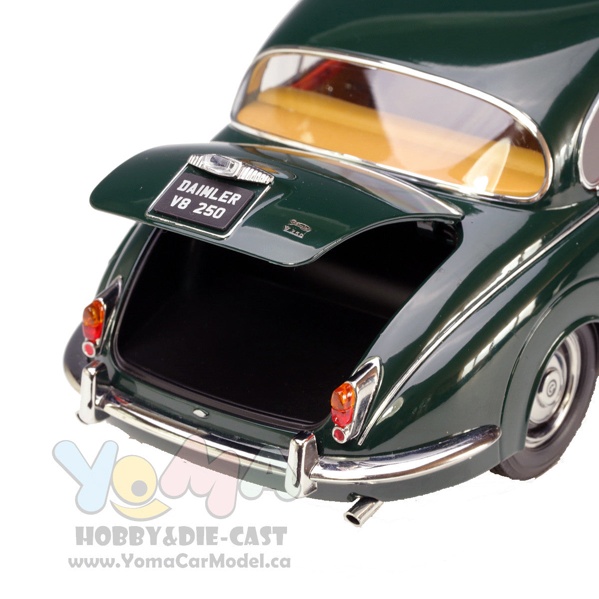 Paragon 1:18 Daimler 250 V8 1967 B.R.Green PA-98314