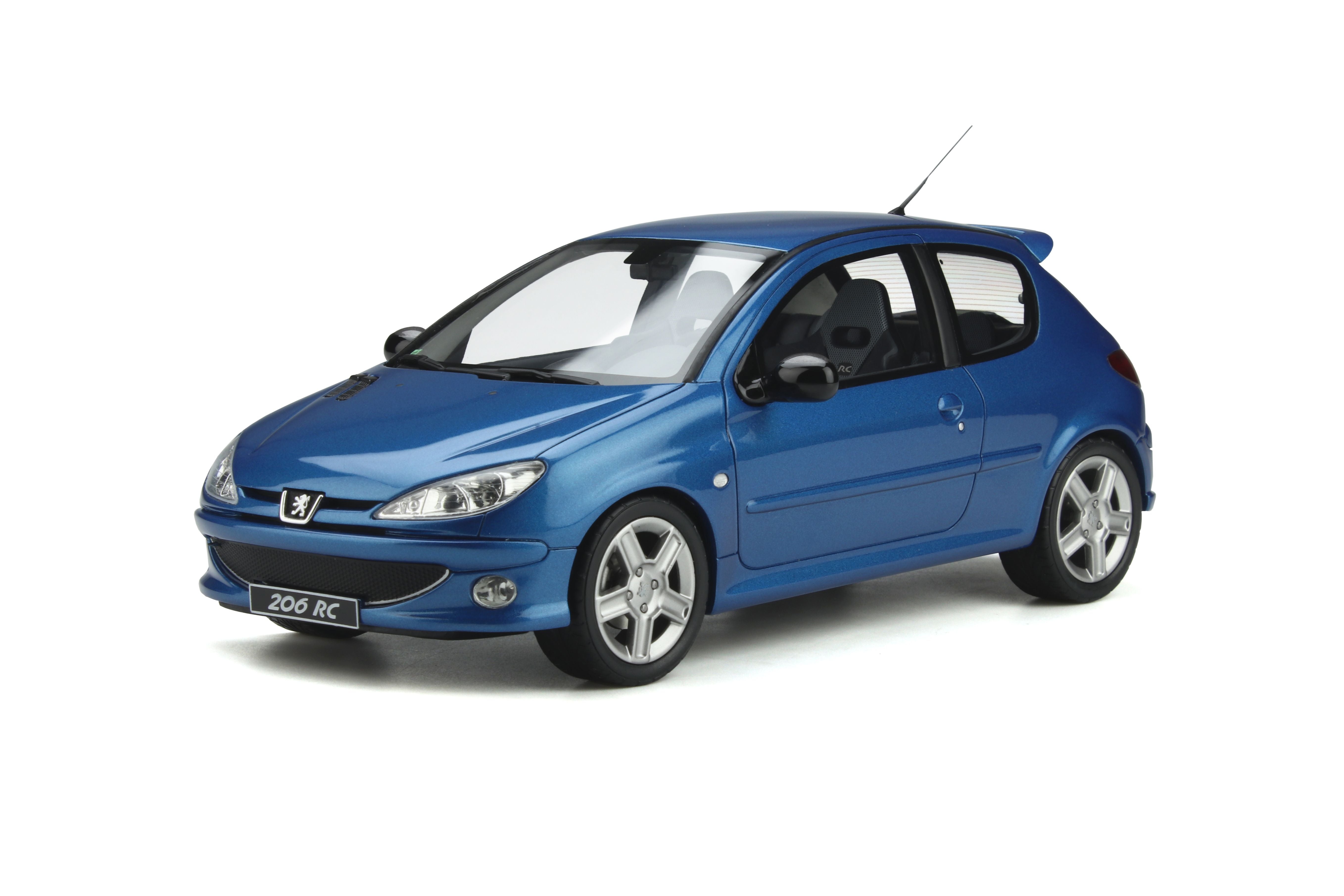 OTTO 1:18 Peugeot 206 RC Blue OT917