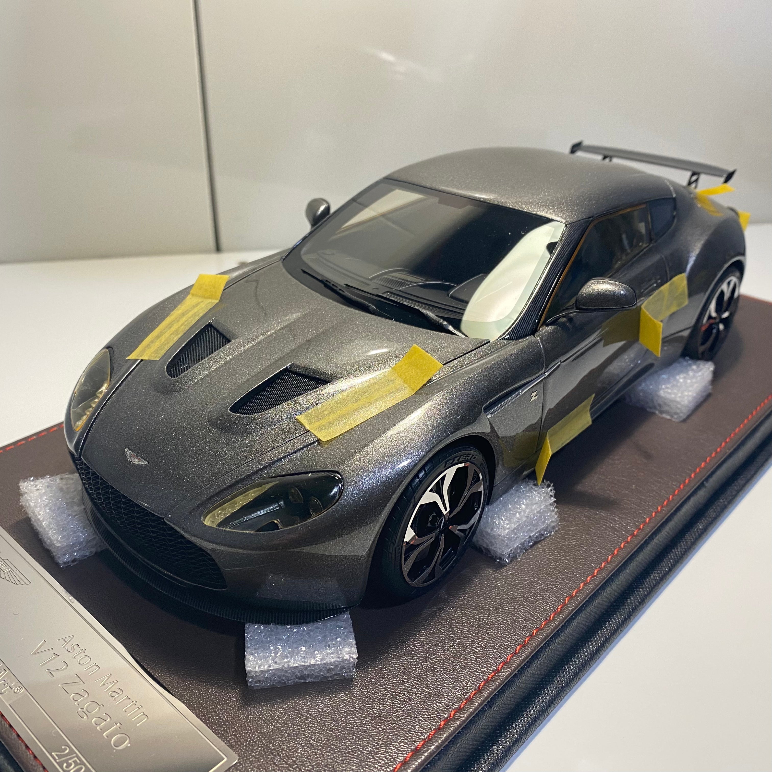 Frontiart 1:18 Aston Martin V12 Zagato Open Iron gray FA009-84
