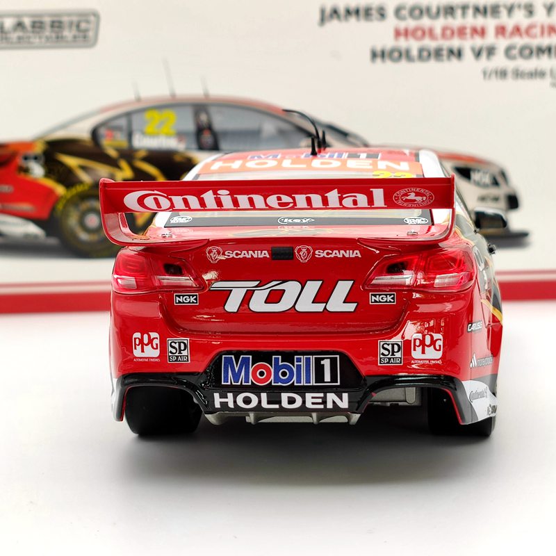 Classic 1/18 James Courtney's 2013 Toll  Holden VF Commodore #22 NO.18535 Diecast Models Car Limited Collection Toys Gift